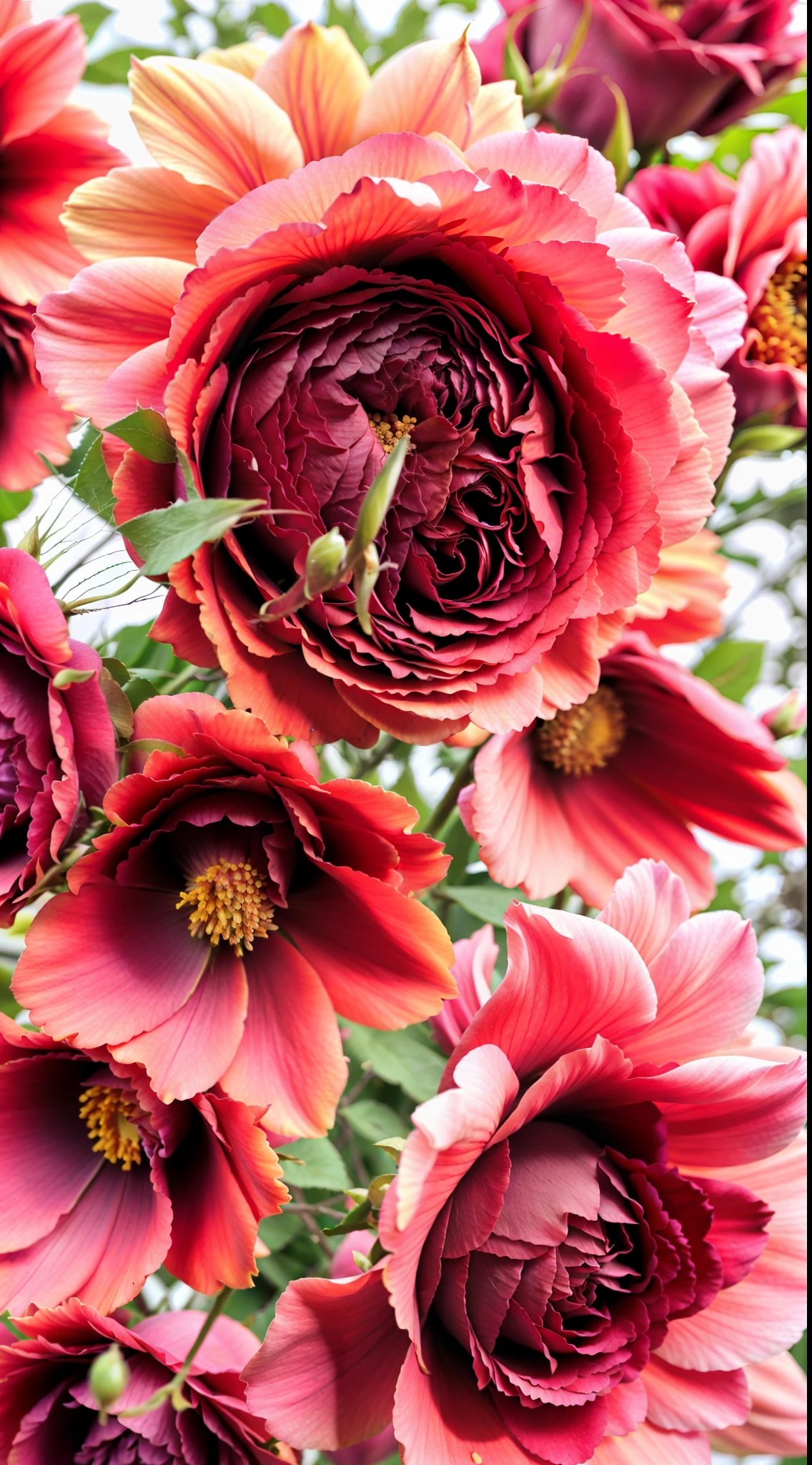 There is a close-up of a flower,There are a lot of flowers, rose-brambles, rose twining, natural point rose', crown of mechanical peach roses, crown of peach roses, rosa bonheurn, photo of a rose, Incredibly beautiful, Classic beauty, Rozen Maiden, soft shade, full bloom, beautiful aesthetic, rosette, Rose garden, staggering in its beauty, Rose