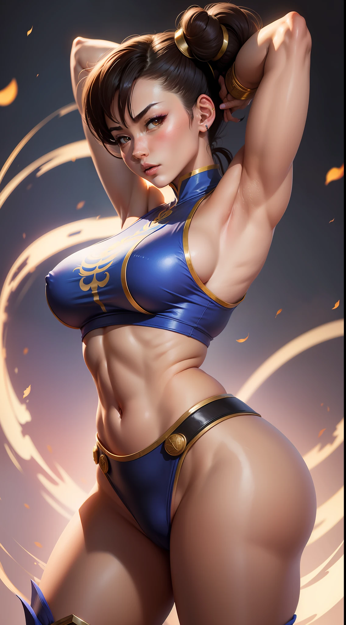 Chun li, waifu, sexy, ultra realista, 8k