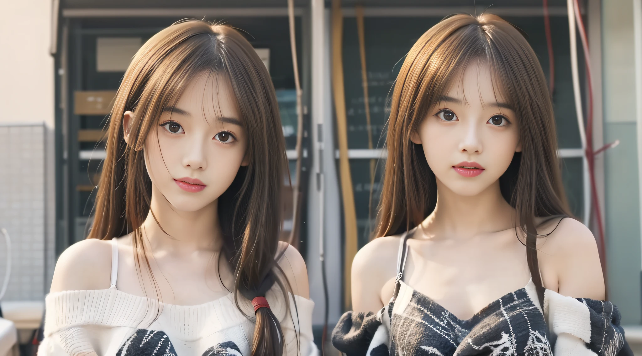 8K, Best Quality, Masterpiece: 1.2), Realistic, Ultra High Resolution, Intricate Details, 1 Girl, Beautiful Face, Pajamas, Upper Body, Standing, Wide Angle Lens, Surreal Schoolgirl, Surreal Schoolgirl, Realistic Anime 3 D Style,, Smooth Anime CG Art, 3 D Anime Realistic, Beautiful Anime High School Girls, Realistic Anime, Realistic Young Anime Girl (8K, Best Quality, Masterpiece: 1.2) Sakimichan HDRI, Pajamas, Lace, Shoulders, Bare shoulders, bare shoulders, bare shoulders