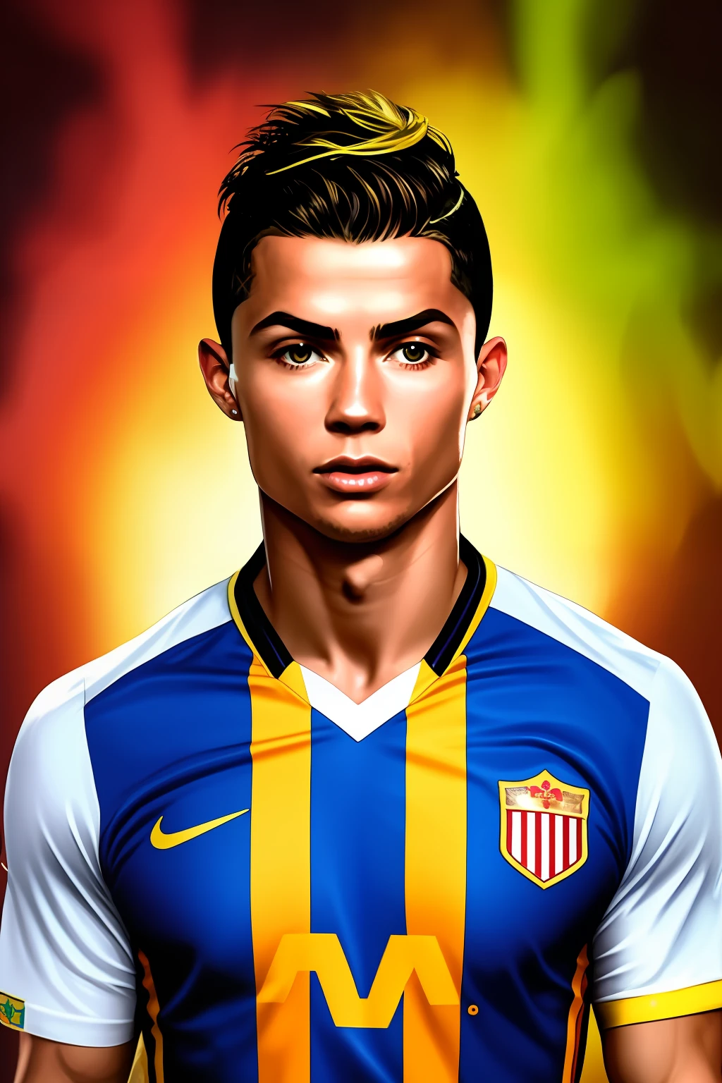 Cristiano Ronaldo de frente