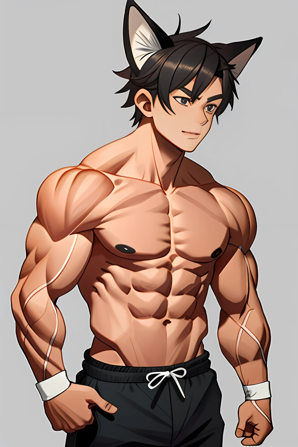 Libido boy,musculature,Dog ears