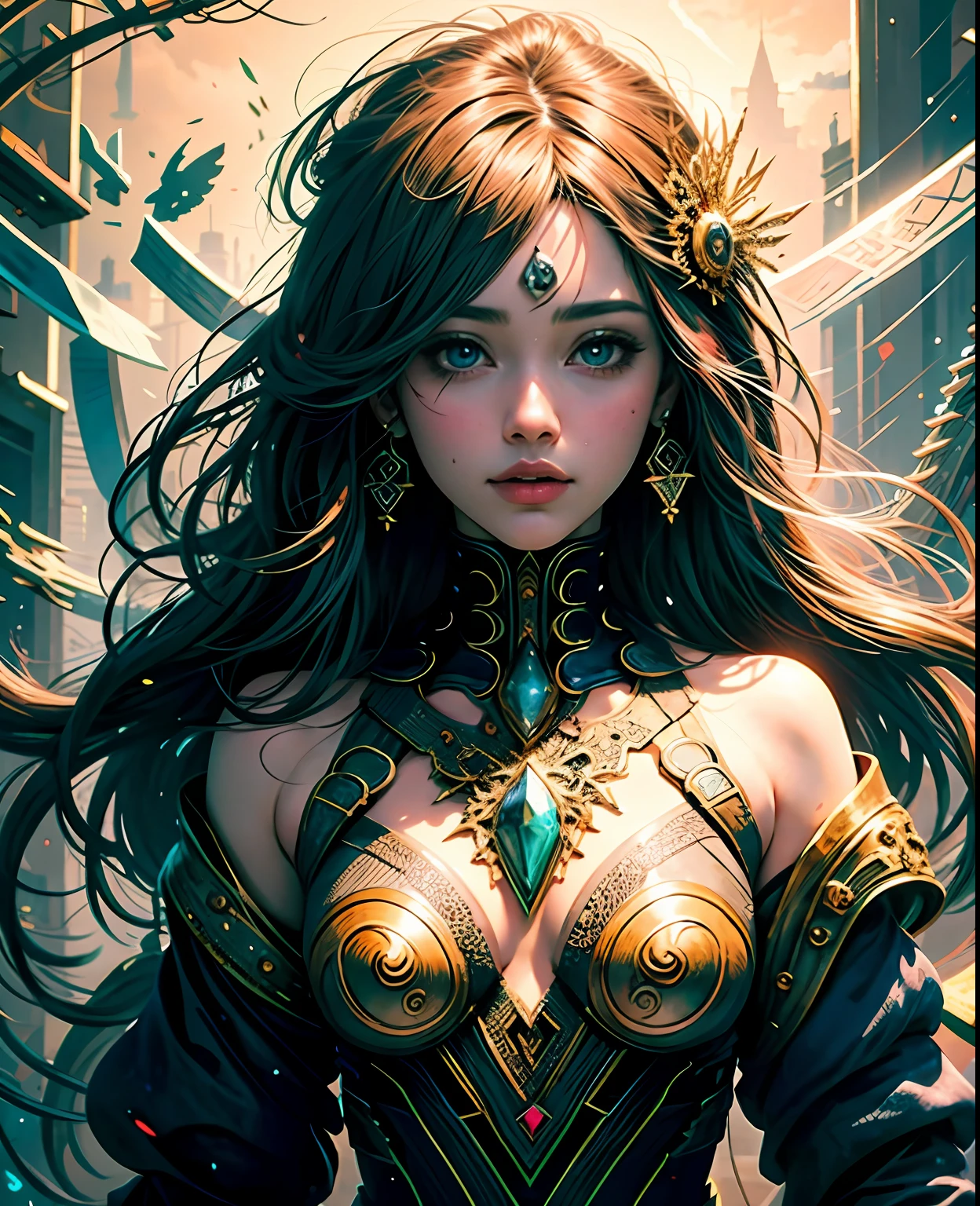 official art, unity 8k wallpaper, ultra detailed, beautiful and aesthetic, High quality, beautiful, masterpiece, best quality, (zentangle, mandala, tangle, entangle:0.6),