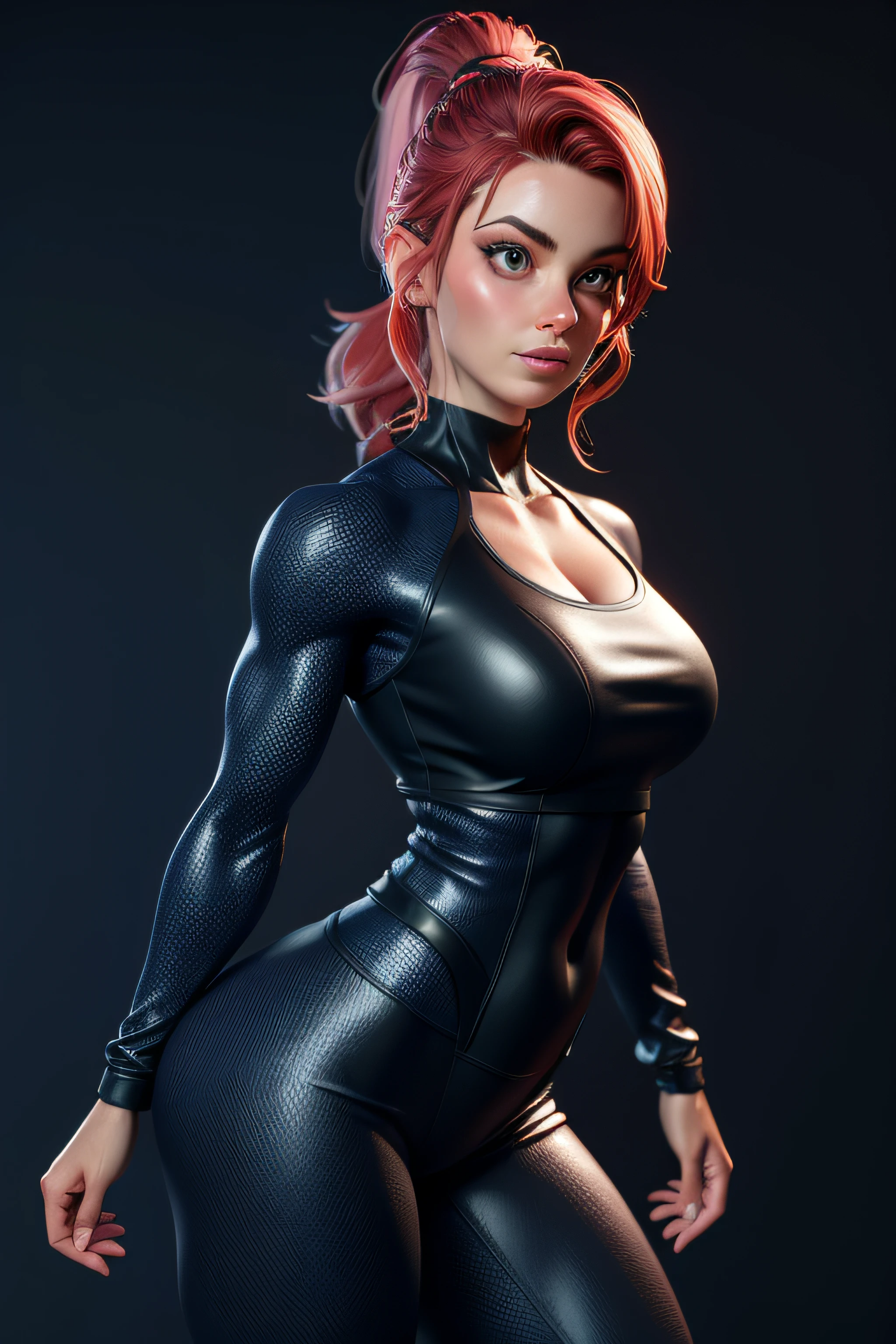 Woman, Fitness, Academia, 3D, 4K