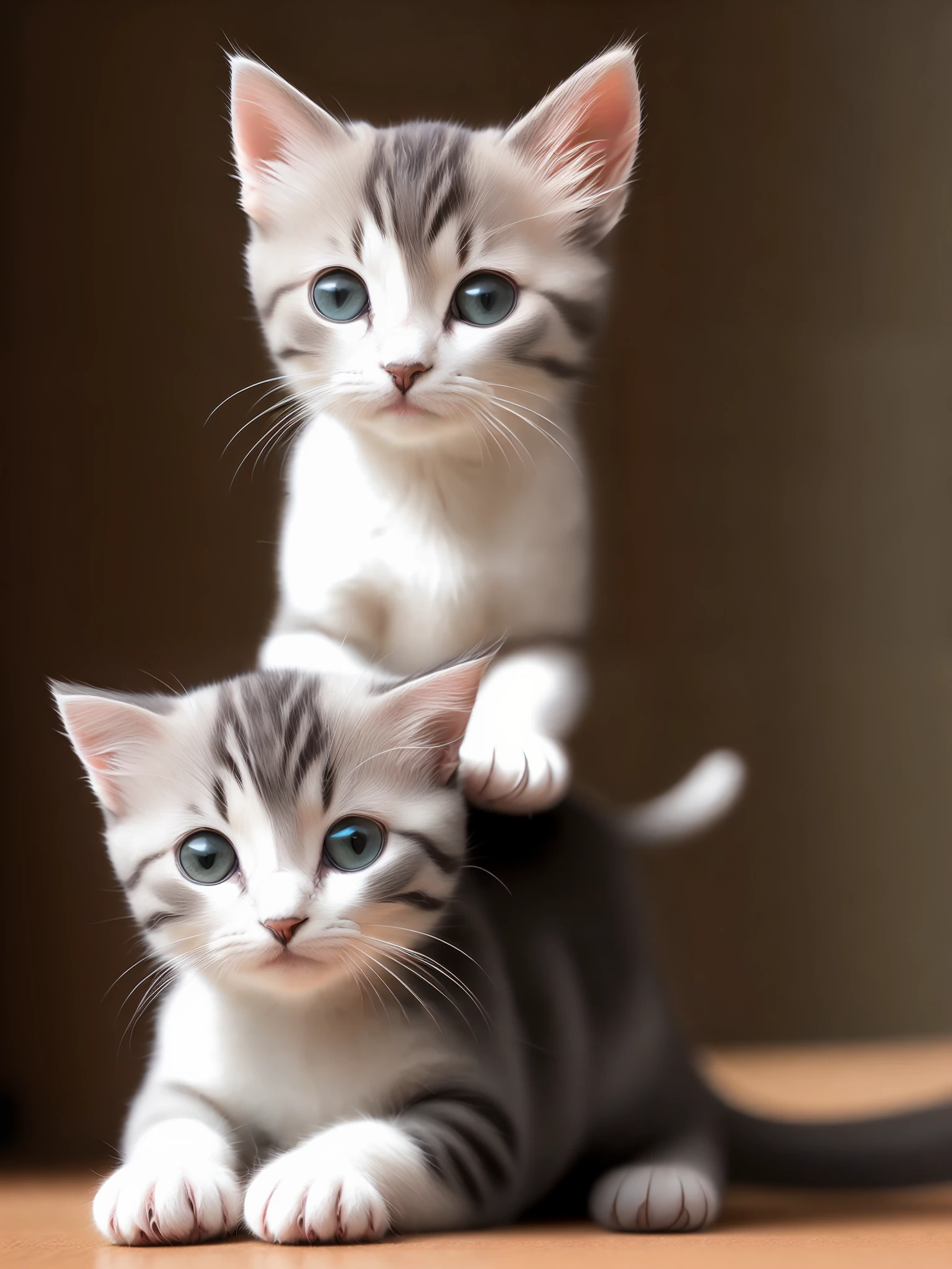 a cute kitten made out of metal, (cyborg:1.1), ([tail | detailed wire]:1.3), (intricate details), hdr, (intricate details, hyperdetailed:1.2), cinematic shot, vignette, centered