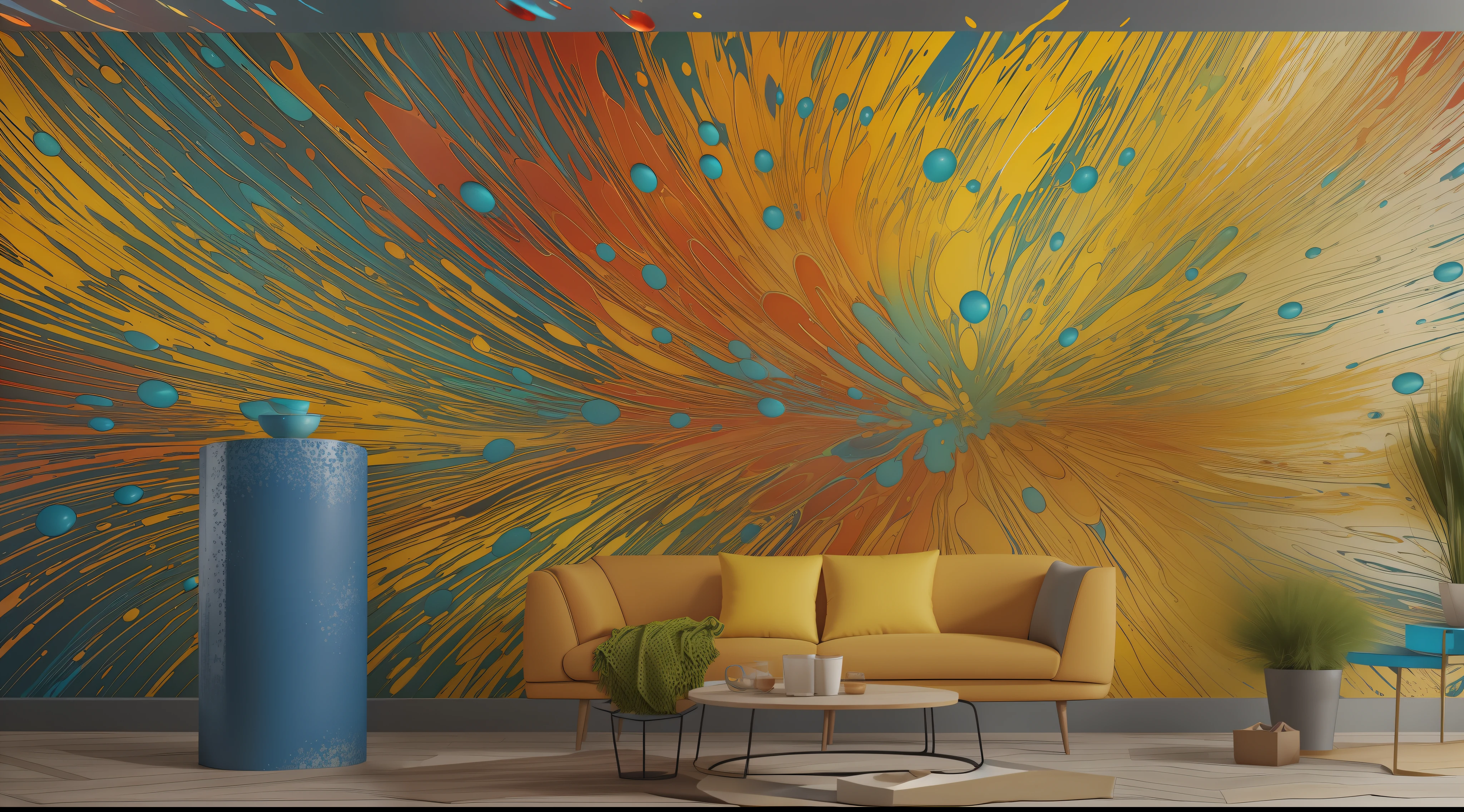 This vibrant and artistic desktop wallpaper features an explosion of colorful paint splashes on an 8k resolution canvas. The image bursts with energy, as if paint has been playfully flung onto the screen, creating a mesmerizing display of abstract art.
The color palette is an array of bold and vivid hues, ranging from rich blues and fiery reds to sunny yellows and lush greens. These colors blend and collide, forming captivating patterns and intriguing shapes that seem to dance across the screen.
The high resolution of 8k ensures every detail is impeccably rendered, allowing you to appreciate the textures and intricacies of each paint splash. You can see the fine droplets of paint, the subtle variations in color, and the fascinating patterns that emerge from the random splashes.
The wallpaper provides a dynamic and lively backdrop for your desktop, adding a splash of creativity and inspiration to your digital workspace. The vibrant colors and abstract design are sure to catch the eye and spark your imagination every time you look at your screen.