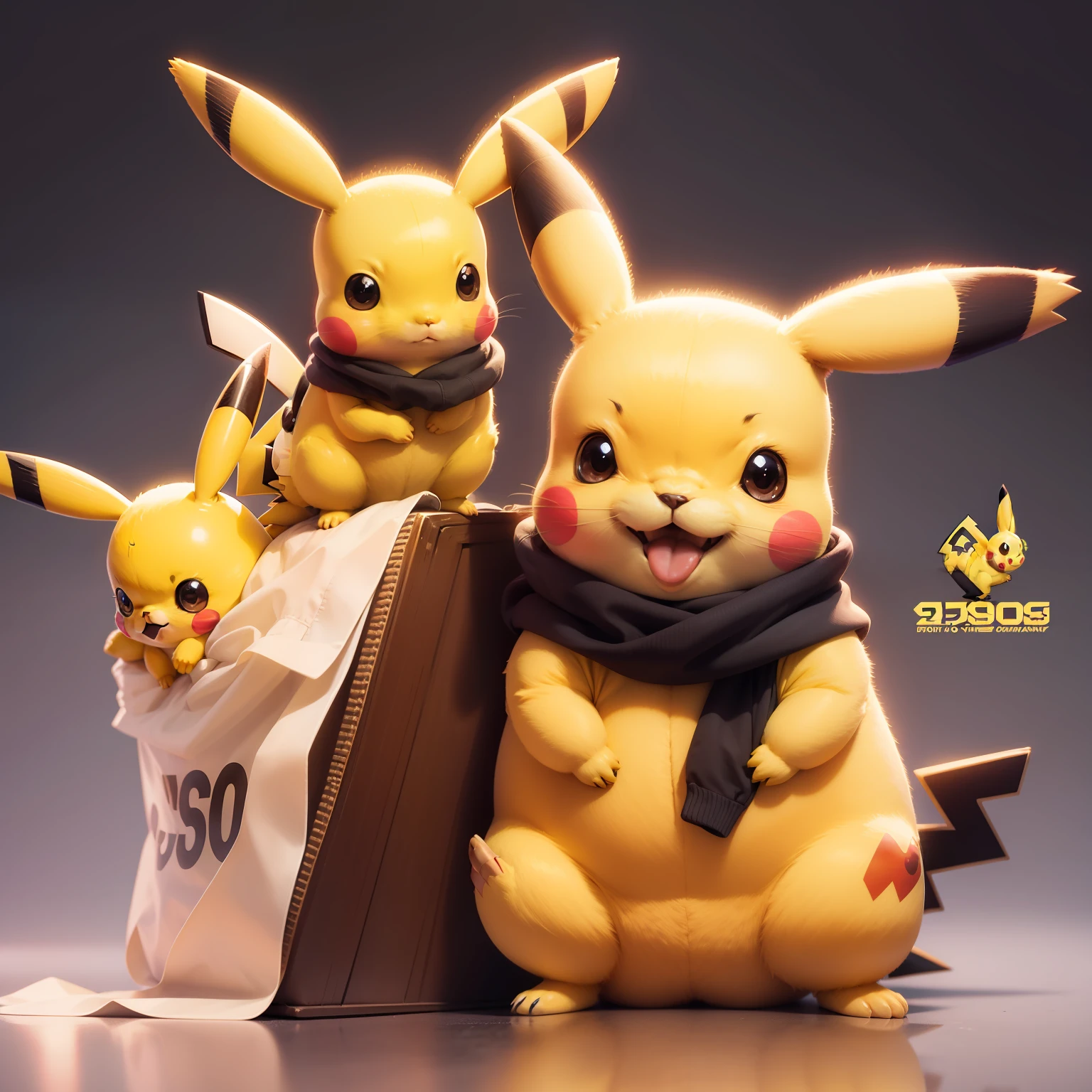 Pikachu style 90 years