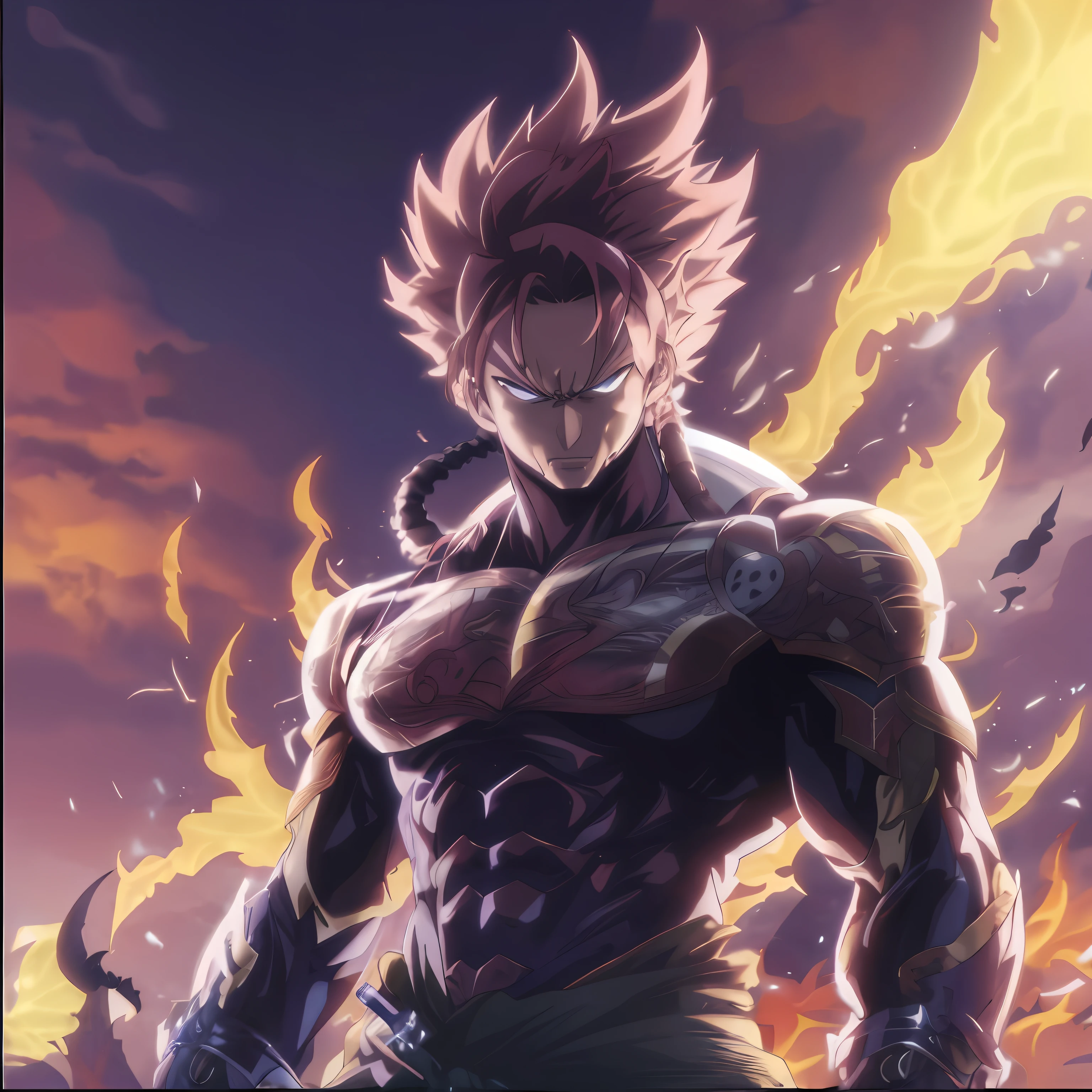 a man with a sword standing in front of a fire, badass anime 8 k, 4 k manga wallpaper, anime epic artwork, 4k anime wallpaper, hd anime wallaper, anime wallpaper 4 k, anime wallpaper 4k, anime style 4 k, anime wallaper, an epic anime of a energy man, epic 8 k hd anime shot, detailed digital anime art