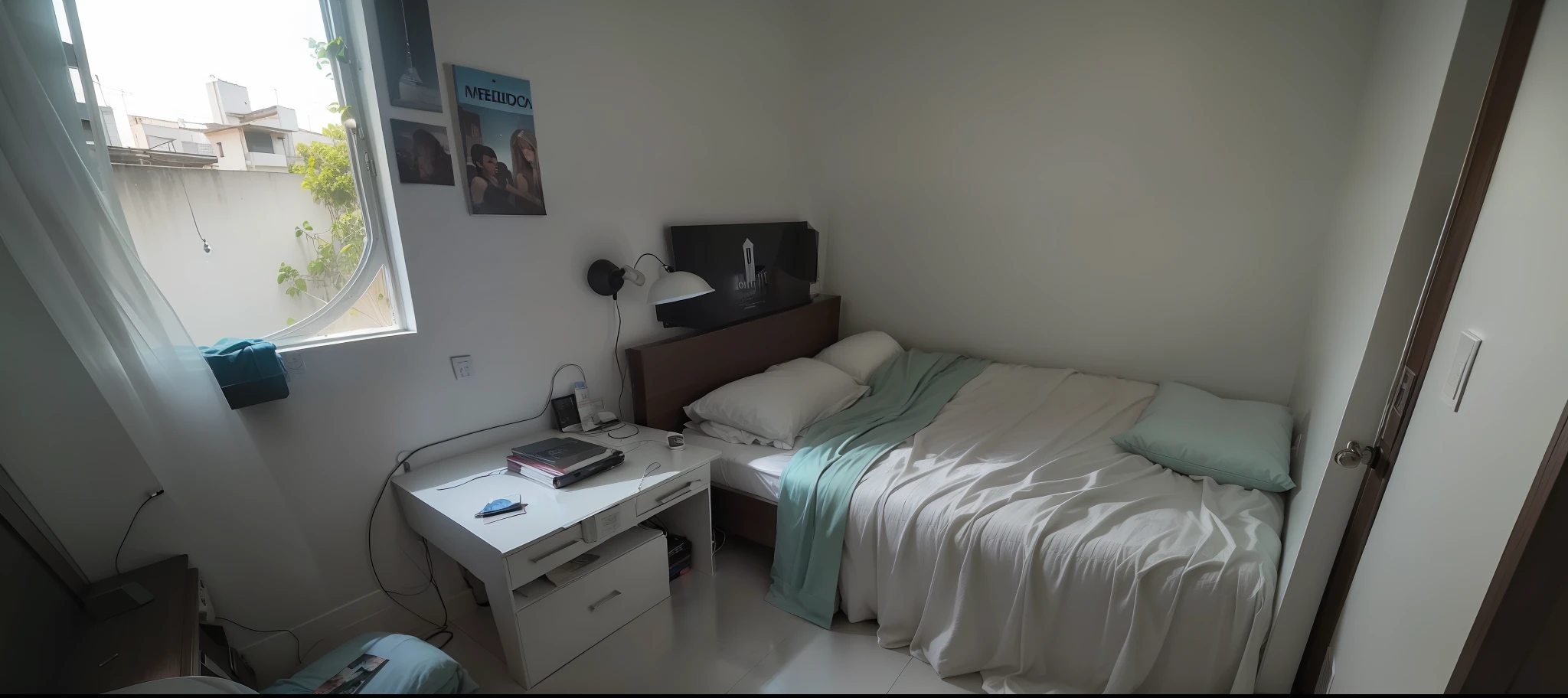 (Melhor qualidade),(Uplighting),(realismo),(arquitetura),(quarto),(bonito),(tranquilo),(enjoyable),(amadeirado)