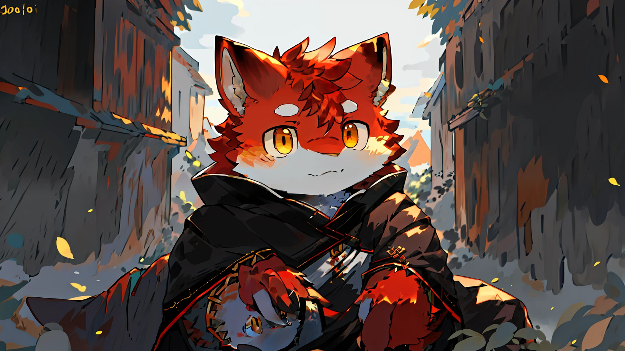 （1boys：1.4）， JW3， Red Cat Boy， （hairy pubic：1.5）， Red fur， white body fur， （thick thight：0.5）， （full bodyesbian：1.1）， lighting perfect， （tmasterpiece）， （ultra - detailed）， Eyes，adolable，Be red in the face， looking at viewert， 独奏， Open your clothes， coda， Flower anklets， exteriors， exteriors， hilltop， hyper HD， Break， AOEU， AOEU， AOEU， AOEU，AOEU，AOEU，AOEU，AOEU，AOEU