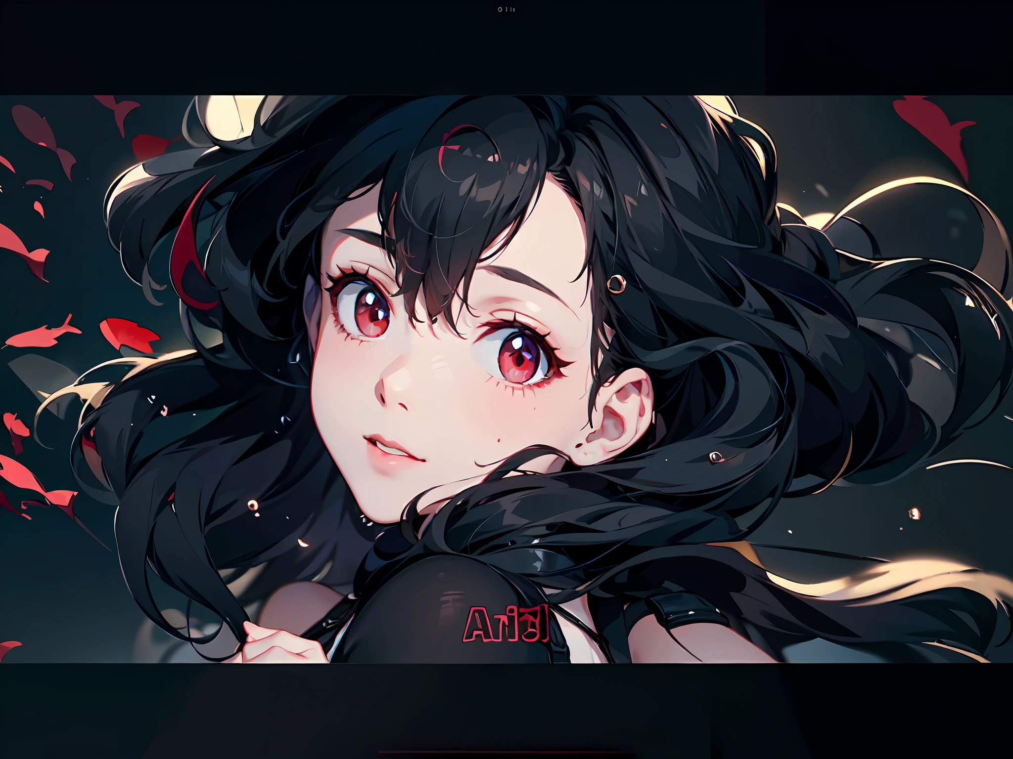 Create beautiful cyberpunk style wallpapers, tmasterpiece, 8K, neonlight, ((Tifa Lockhart)), Laura-Tifa Lockhart, Final Fantasy