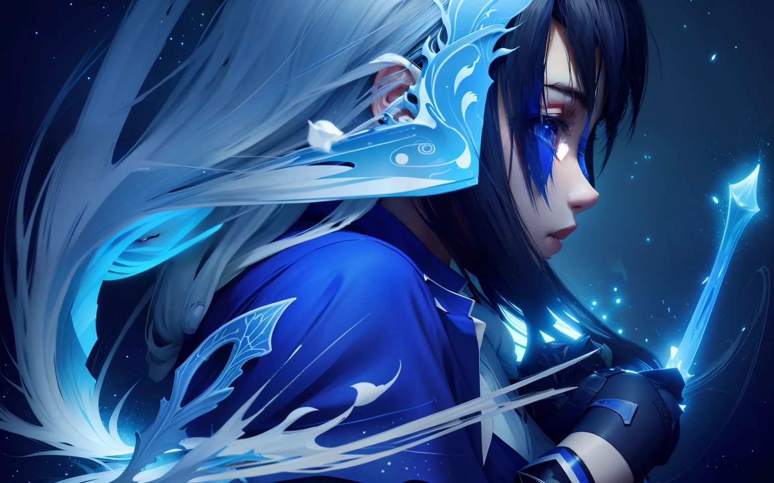 The background is under a bluish sky