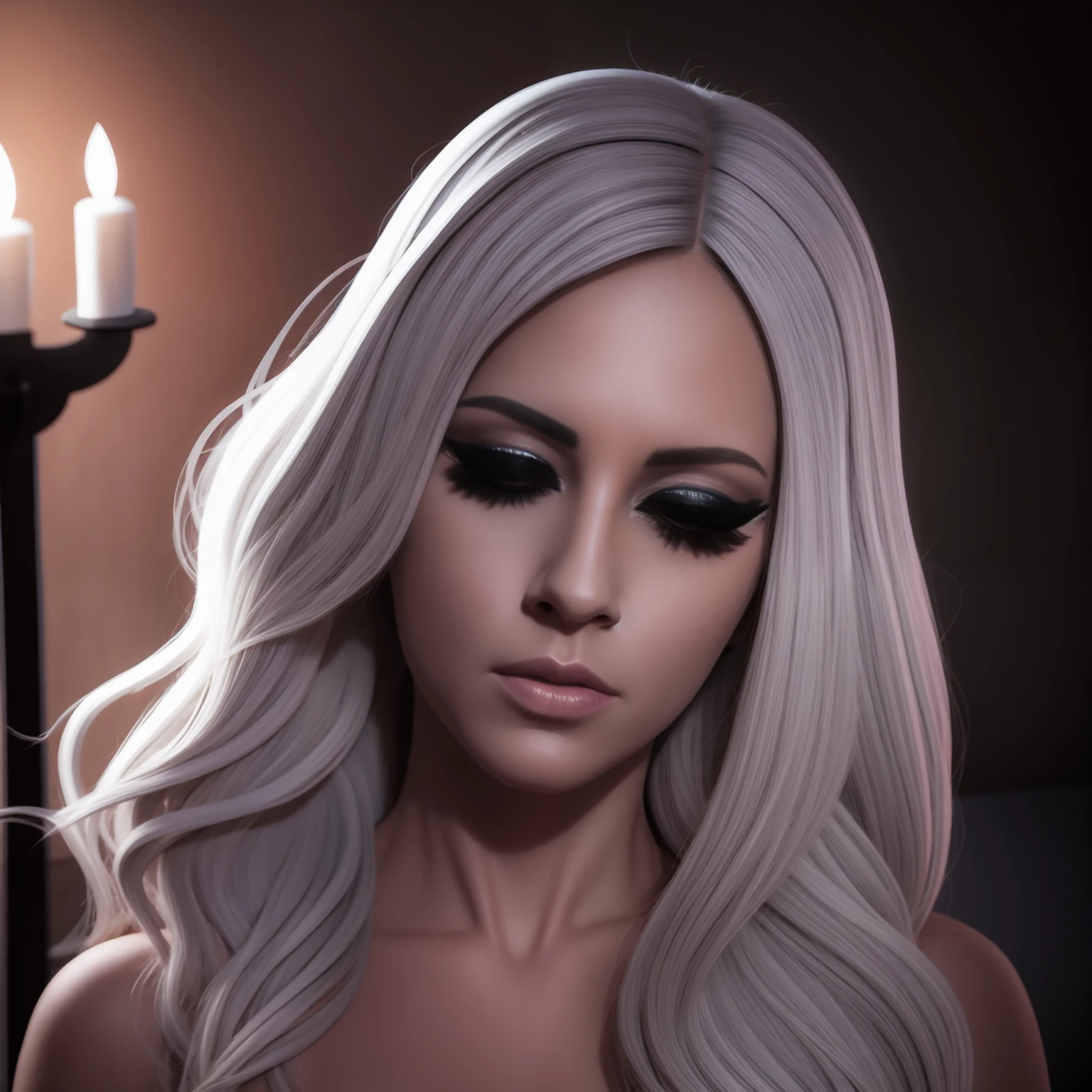 senhora, Drow, bold eyelashes, dramatic shot, antena, fantasia, (LiliArt), (realeza, Rainha, heroine:0.9), (fundo em branco, masterful composition, Photo Session, Modelagem, real, 4k, complex lighting:0.7), (pele detalhada, contornos musculares, smug, Babylonian, Celta:0.4) [exotic, diafragma, , sedutor, boaz, vicarious, sedutor, Despertou, malcriado, vivaz, sexy:0.3]