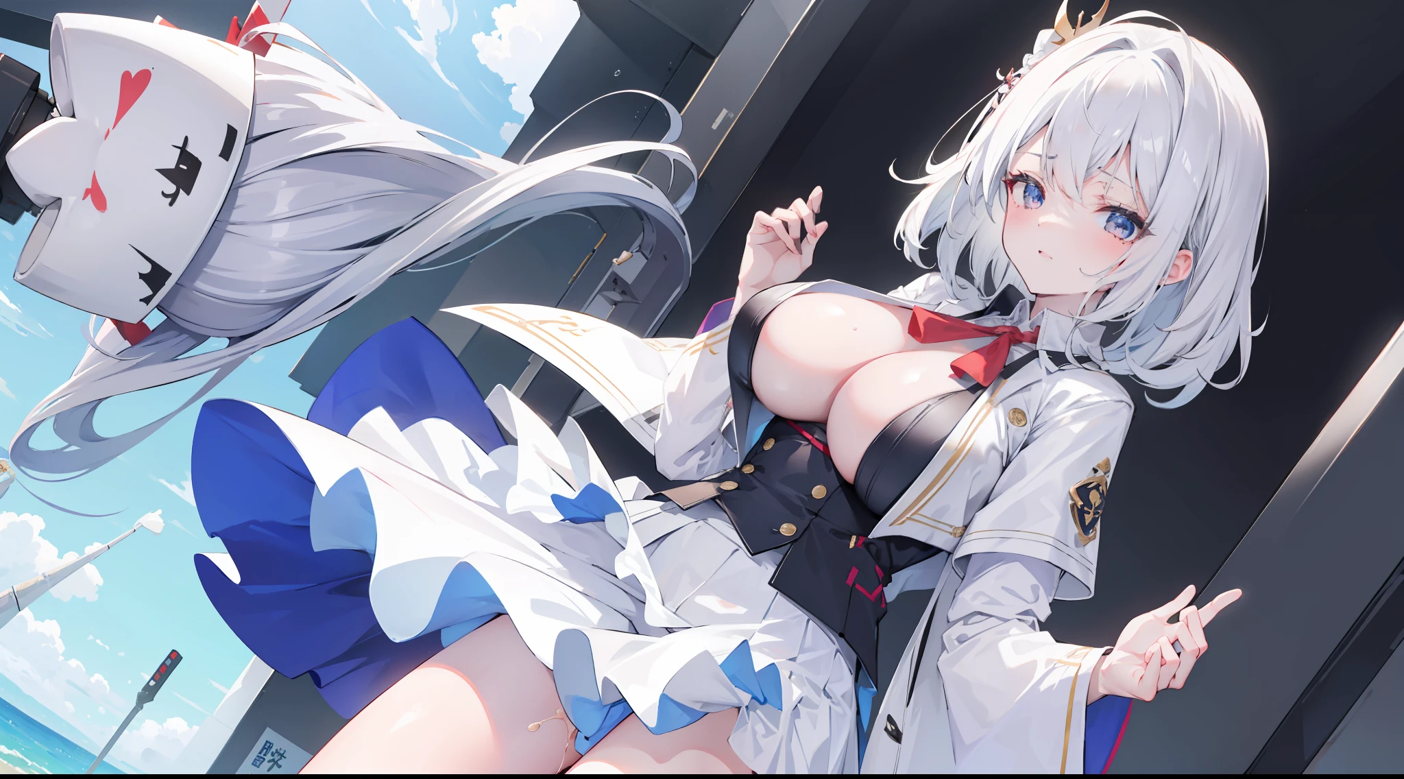 Kizi,High-end transparent skirt,huge tit,The chest is huge,Open your chest,Wear leakage,cleavage,and wear no underwear,Protruding chest,lifting up skirt,Excited face,Be red in the face,Can't help but laugh,drools,sharp looking eyes,beautidful eyes,full bodyesbian,Delicate skin,White skin of the,Cute transparent panties,Public places,tense face,Open your legs,Open your legs,Lots of bystanders,Full of likes,The clothes were soaked with water,Advancedsense,8k,best qualtiy,