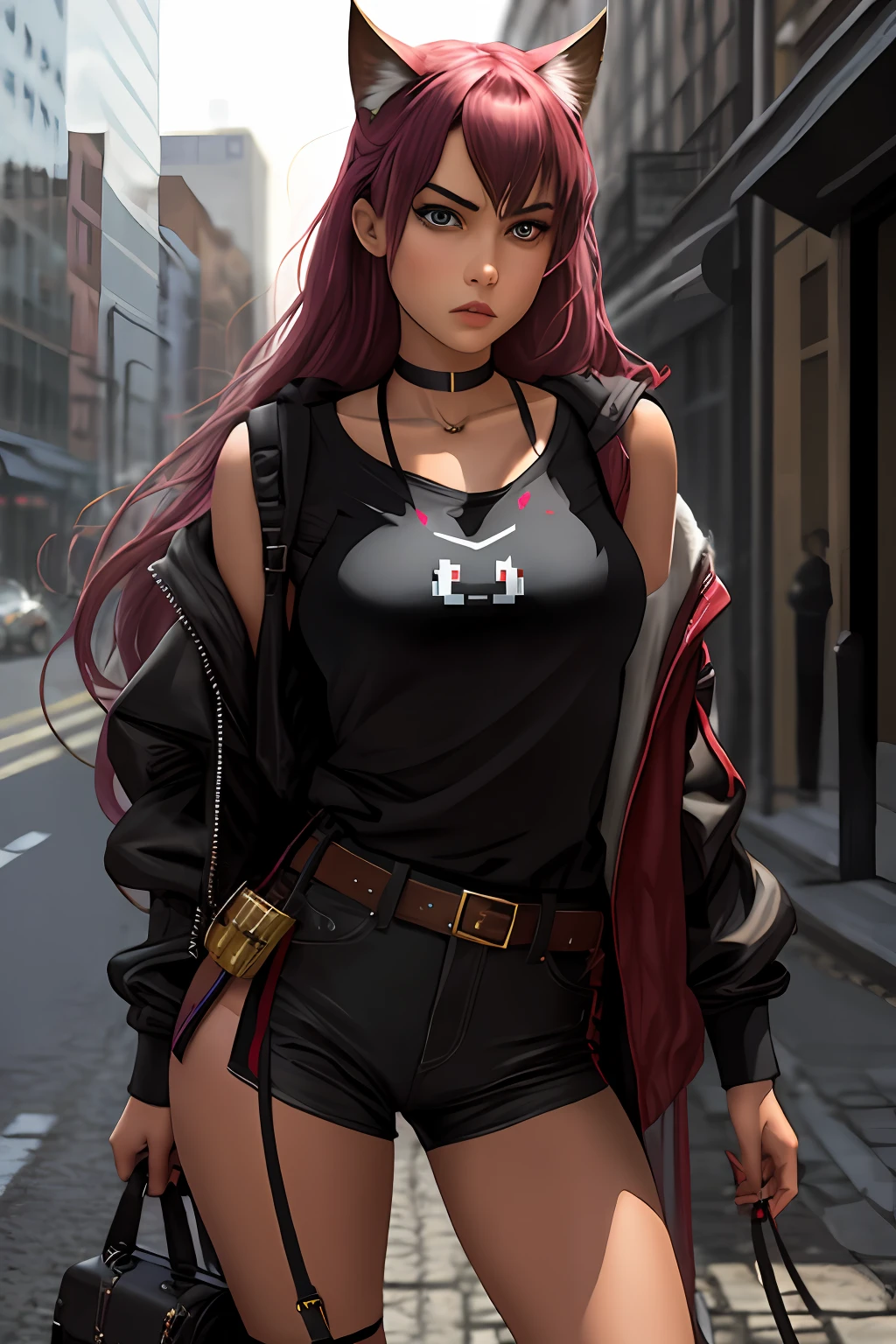 Pixel Fury girl