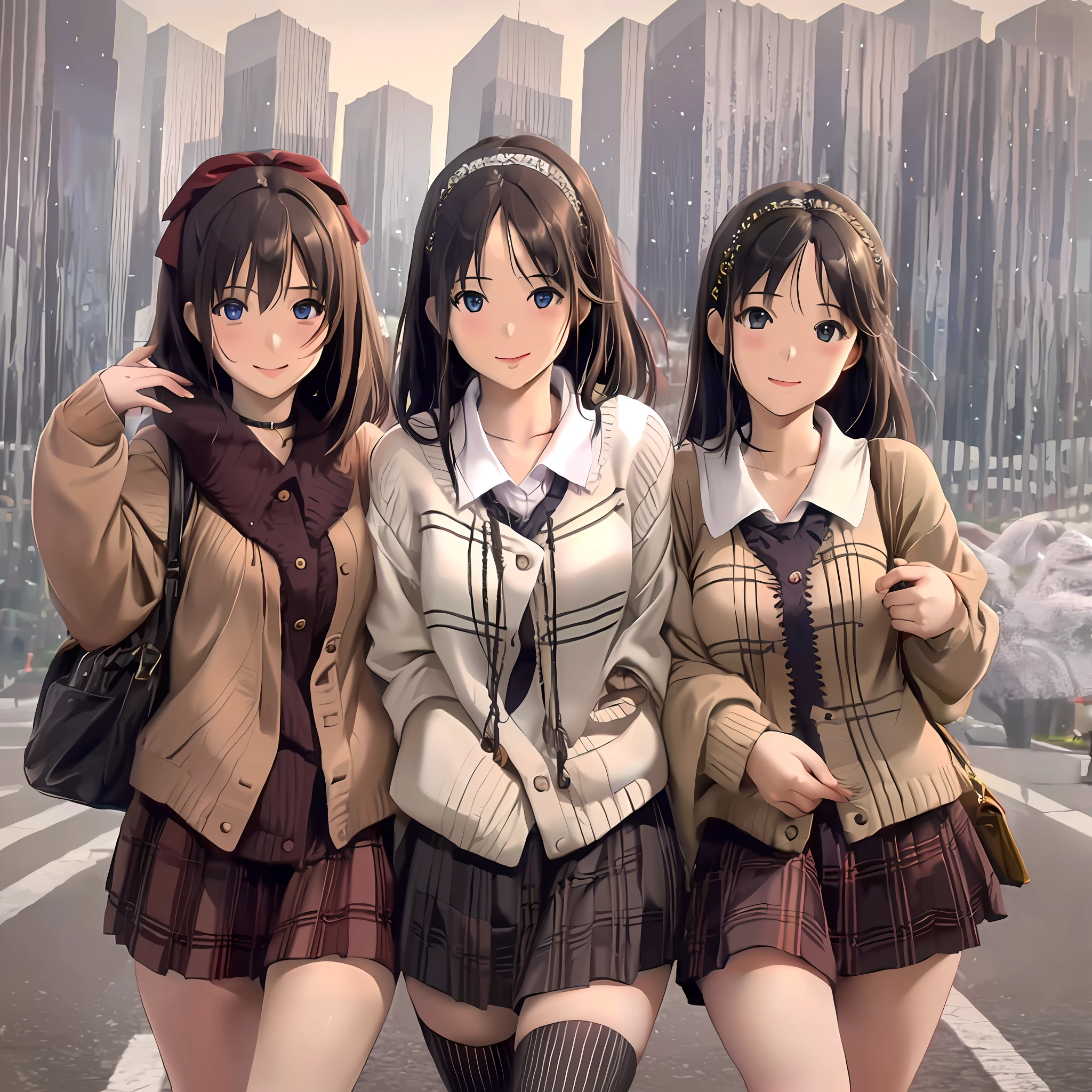 schoolgirls