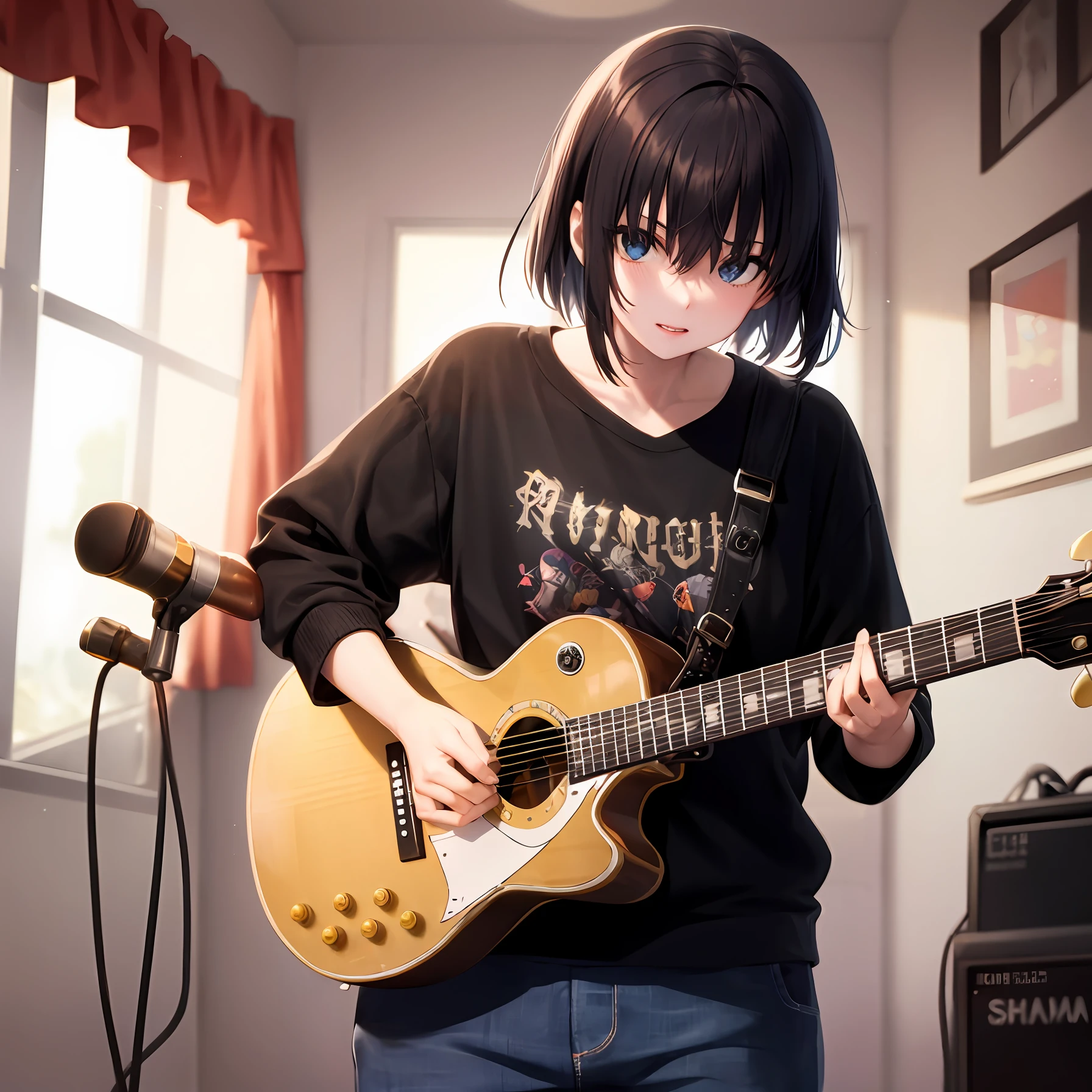 Bob esponja,Ramones,Punk,Show,guitarra