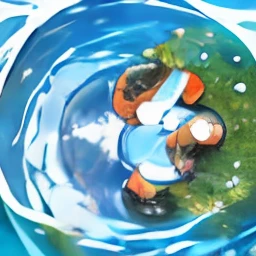 The milk flows slowly，Ripples ripple across the floor。