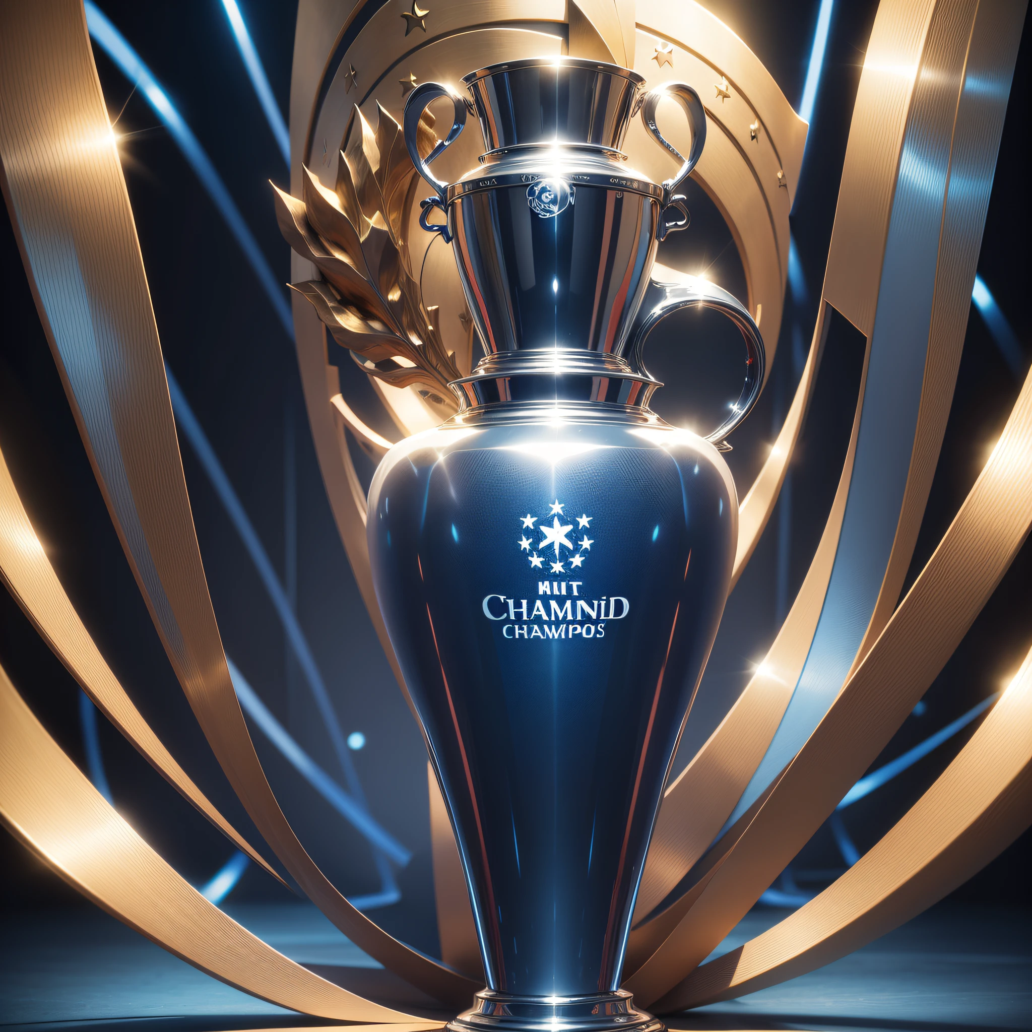 Image of a Champions League trophy