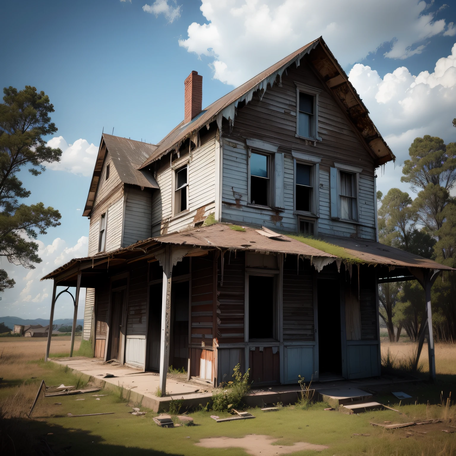 Old abandoned house