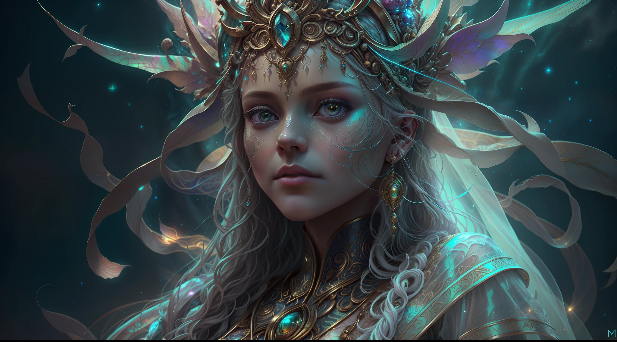 Eldritch, Harsh ancient gods in the night storm, Cloaked in a starry sky, [[Sophia Anne Caruso]], [zendaya], Translucent ivory prosthetic Eldridge horror, Erotic pose, Cinematic lighting, (By (Daniel Mernagh) (Carne Griffiths) Monika Nowak), Highly detailed, Detailed face, Soft body, Alien, Close-up of a goddess with a crown on her head, goddes, Full body like，a stunning portrait of a goddess, Fantasy art Behance, goddes, Extremely high detail, Trending ArtStation, Deviantart ArtStation CGSCOSIETY, extremely detailed goddess shot, trending on artstation 4k, 3 d goddess portrait, hindu aesthetic, Art Station Trend Eldridge, Harsh ancient gods in the night storm, Cloaked in a starry sky, [[Sophia Anne Caruso]], [zendaya], Translucent ivory prosthetic Eldridge horror, Erotic pose, Cinematic lighting, (By (Daniel Mernagh) (Carne Griffiths) Monika Nowak), Highly detailed, Detailed face, Soft body, Alien, Close-up of a goddess with a crown on her head, goddes, Full body like，a stunning portrait of a goddess, Fantasy art Behance, goddes, Extremely high detail, Trending ArtStation, Deviantart ArtStation CGSCOSIETY, extremely detailed goddess shot, trending on artstation 4k, 3 d goddess portrait, hindu aesthetic, Trend at Artstation