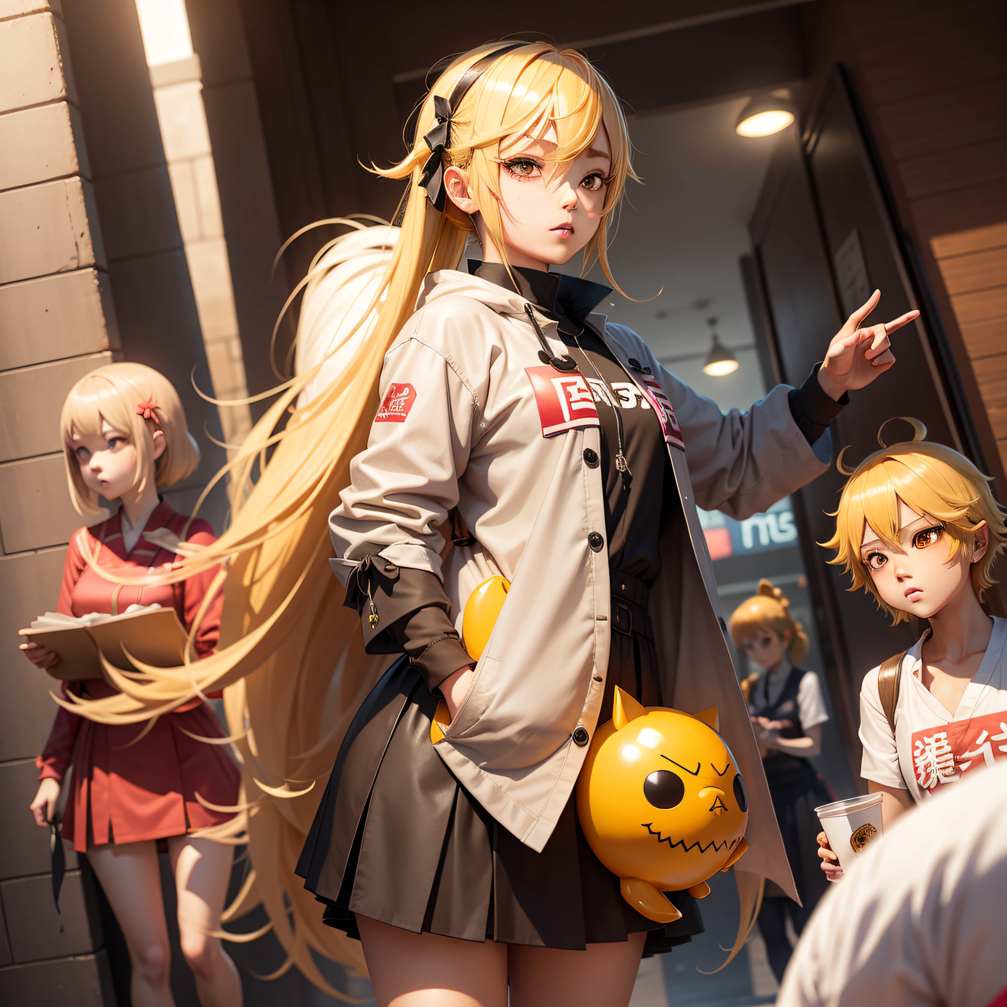 Change the character to Oshino Shinobu