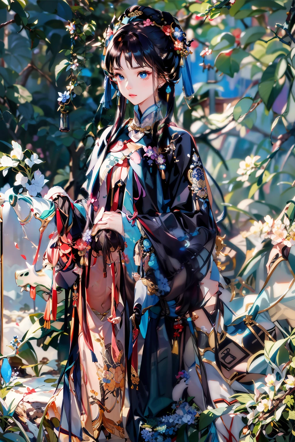 Young, sexy, royal sister, realistic, costume drama, Chinese aesthetic