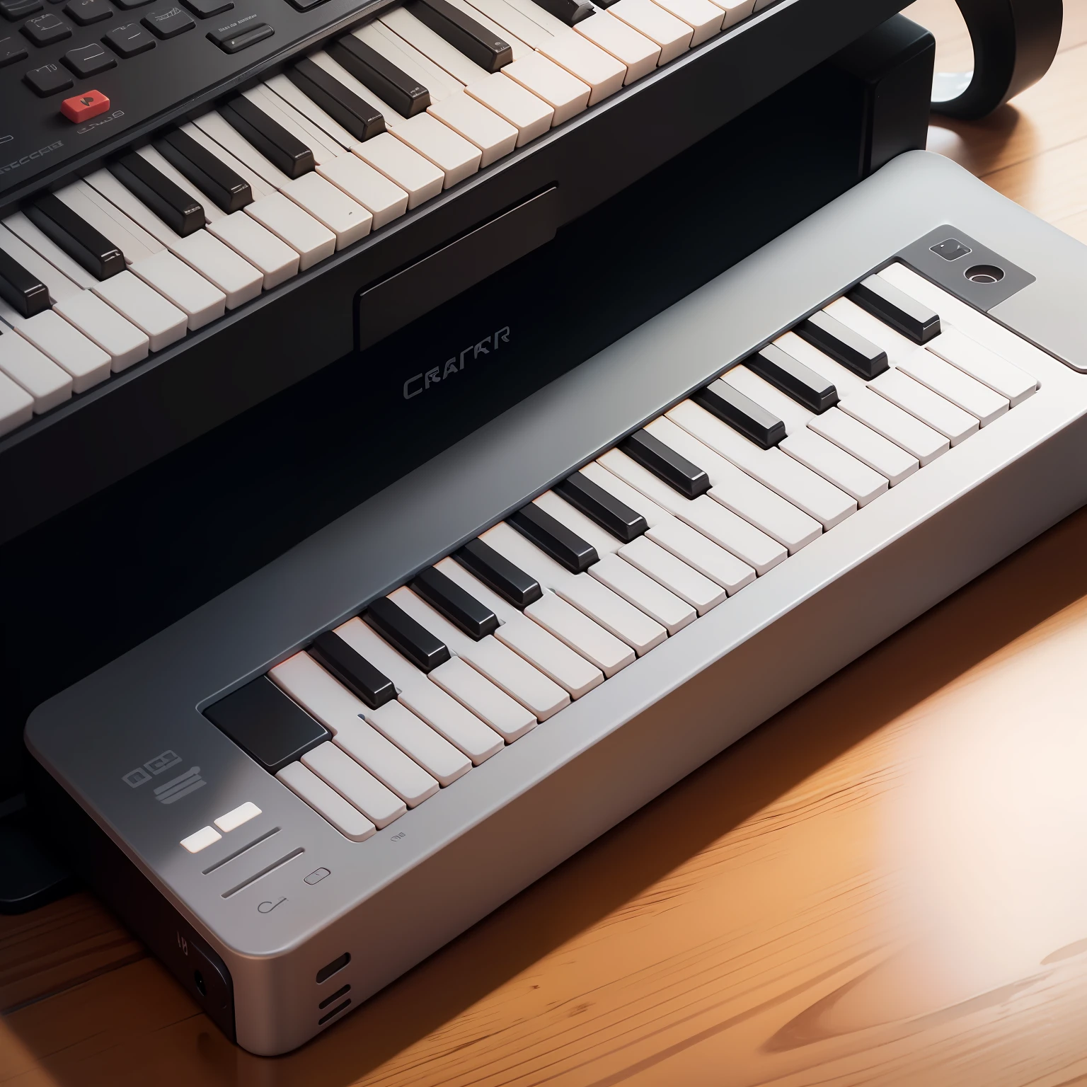 Criar uma imagem de um teclado musical