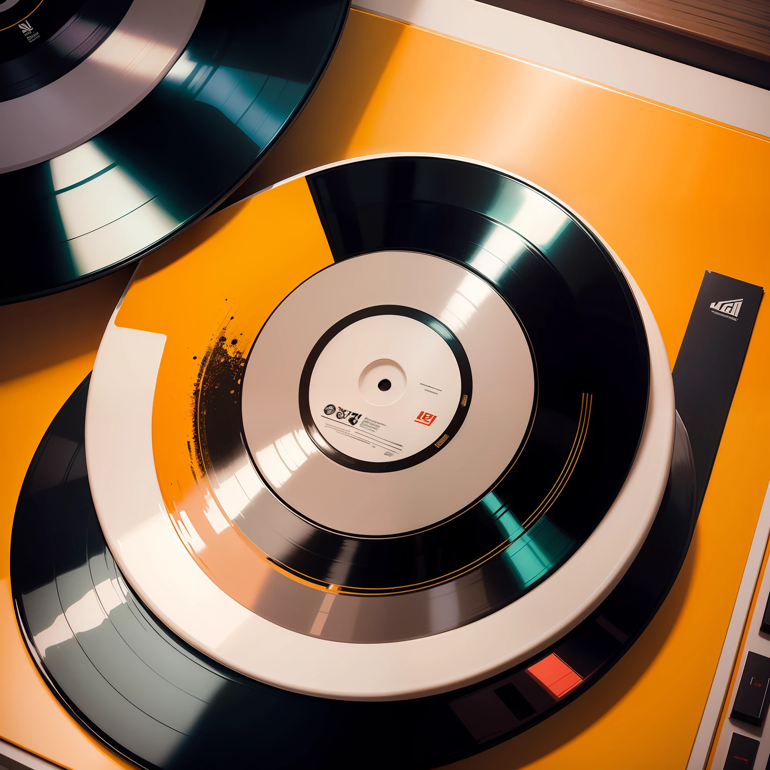 Lp vinyl long play desenho animado somente o disco