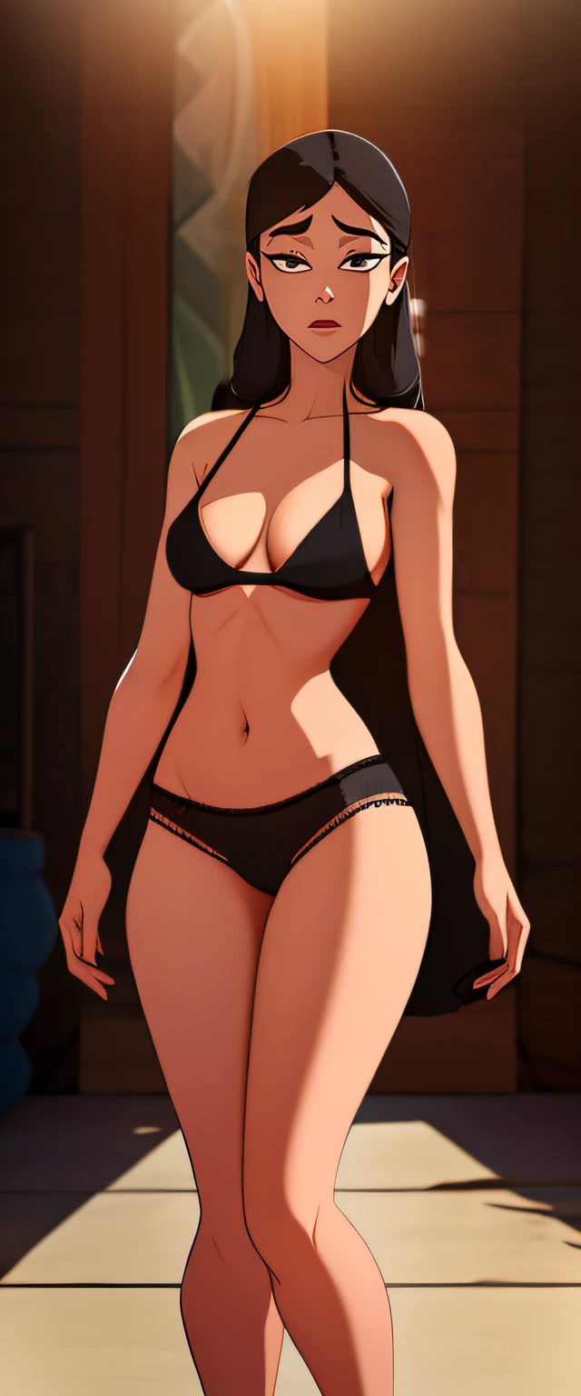 One Woman in lingerie, 1 Girl, extrem attraktiv, erotisch, (Meisterwerk), best quality, Cinematisches licht, einzeln, Studiohintergrund, ((perfekte Anatomie)), gorgeous face, atemberaubende Augen, lingerie, hot underwear, Zeichnung, Full body recording, Eine Person auf dem Bild, schlank, damsel, small boobs, runny, Zierliche Figur, Perfekte Augen, ((stehend)), ((thin legs)), ((Narrow hips)), (Blick auf Betrachter), ((small boobs)), ((monotoner studio Hintergrund)), einfarbiger Hintergrund, Beine Gespreitzt, (oberschenkel gespreizt), best quality, ((Meisterwerk)), Cinematische Beleuchtung, 4k, Ultra detailliert, ultra high resolution, (nackte arme), (Nackte Schultern), ((Perfekte Augen))