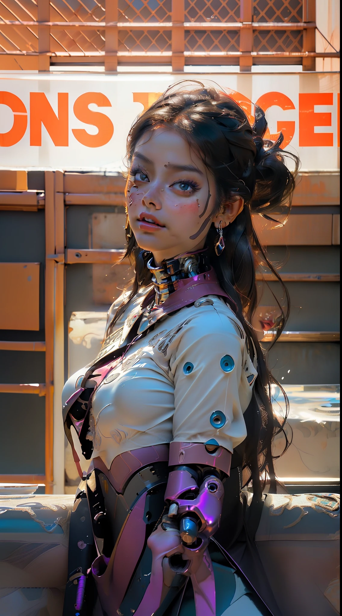 (Highly detailed CG Unity 8k wallpaper), (Masterpiece), (Best Quality), (Super Detail), (Best Illustration), (Best Shadow), (Photorealistic:1.1),(PureErosFace_V1:0.5),(Taiwanese Cute Girl),(Taiwanese Sexy Woman),(Taiwanese Gorgeous Idol),(Taiwanese Gorgeous Idol),Real Human Skin, Lens Flare, Shade, Backlight,( Natural Light), Film Grain,((1 girl)), Ultra High Resolution, (Details: 1.4), Brown Eyes, Seductive Smile, Cute, (Solo Focus), (Brown Hair), (Princess Cut Short Hair, Low Tight Back Braided Ponytail)), ((White Summer Sunrise Embroidery Linen Maxi Dress)), ((White Chinese Tan Costume Amisé (Transparent Material)), ((Big)) , (cowboy shot), (medium shot), blurred background, 18 years old, (((solo)), (shiny skin), wearing a cyberpunk-inspired micro bikini, (viewer view), (front), (sitting on a chair and opening crotch), ((big)), (without makeup), (crotch crack), (sweaty) (squinting: 0.8), (st. Peter's Basilica), Vatican City, (indoor basilica), ( Ancient Roman style), (mouth: 0.3), (happy 512:0.5), (beautiful_mistake-8500:0.5), (close moth) , (background cyber mecha)