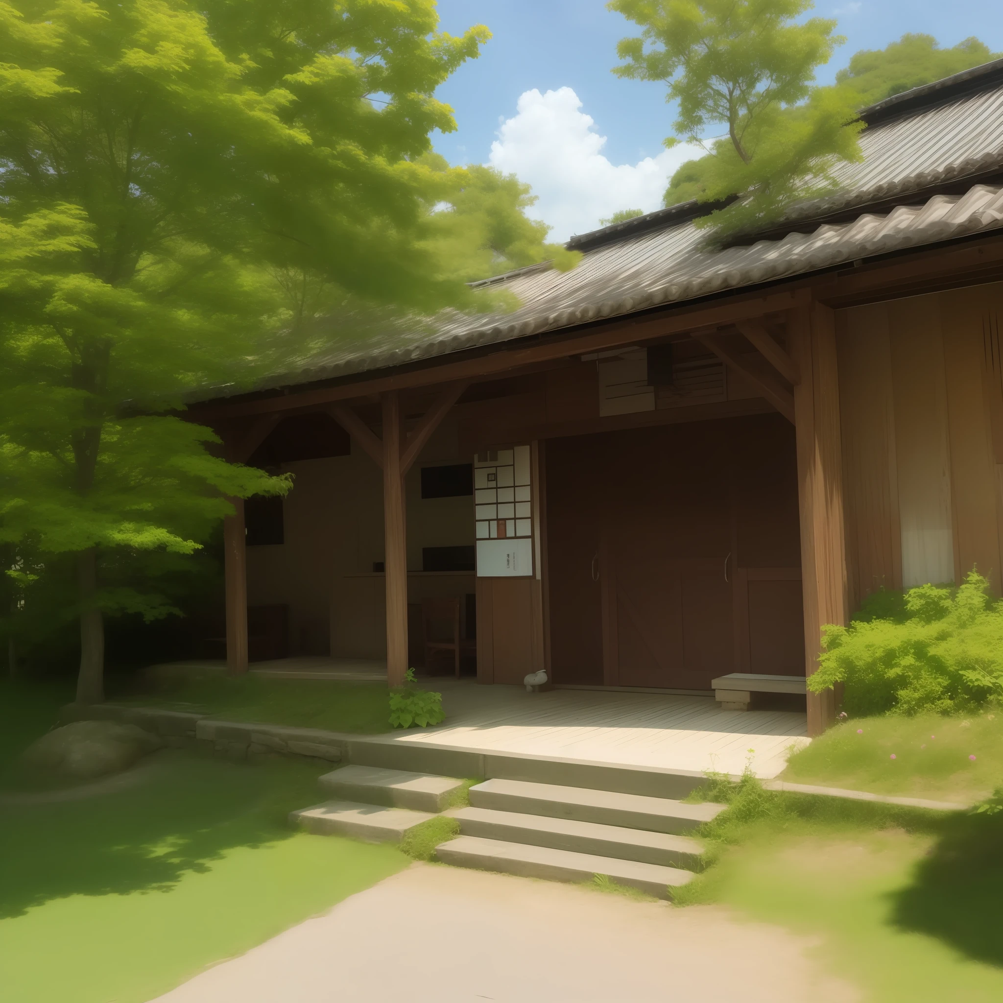 夏天 Mare countryside