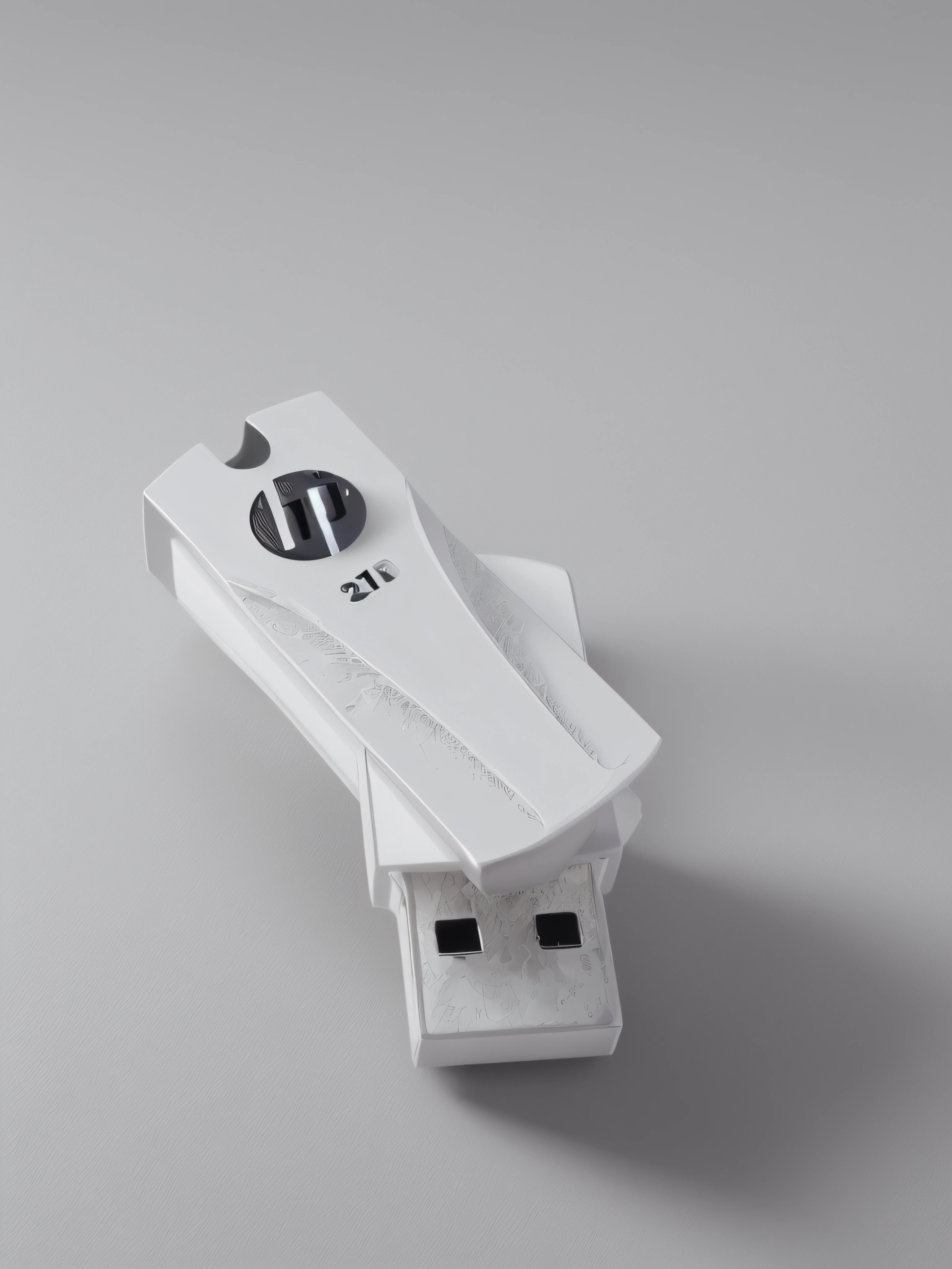 On the surface of an immaculately white table, destaca-se um objeto impressionante: um pendrive ultra realista. The scene is a conceptual work of conceptual art of the highest fidelity, With hyper-realistic rendering that captivates the senses. Every detail is meticulously created, Capturing the essence of texture, reflexos e sombras.
This magnificent 3D illustration is a perfect example of the trend in PolyCount, Exploiting the rendering power of products to achieve impressive results. The pendrive is represented in its entirety, highlighting its minutiae and quirks that make it almost indistinguishable from its physical counterpart;.
Hyper-realistic detailed rendering transports the viewer into a universe of unique sensory perception, where it is difficult to discern reality from virtual representation. Each pixel has been carefully tweaked to create a stunning visual experience, com o fundo muiiito claro, white and not gray, adding a striking contrast that further enhances the beauty of the object in focus.
O pendrive ultra realista parece estar pronto para ser manuseado, Standing out as a true technological work of art. His presence at the white table is almost palpable, awaken the will to touch it and explore its capabilities.
This 3D representation of the product demonstrates the artist's expertise in creating highly realistic illustrations, where design and aesthetics come together in perfect harmony.
Em suma, This art is a fascinating demonstration of hyper-realistic product rendering, incorporando meticulosamente detalhes e refinamentos que transcendem o mundo digital, Achieving an astonishing level of realism, with an impeccable white background that further highlights the excellence of the work.