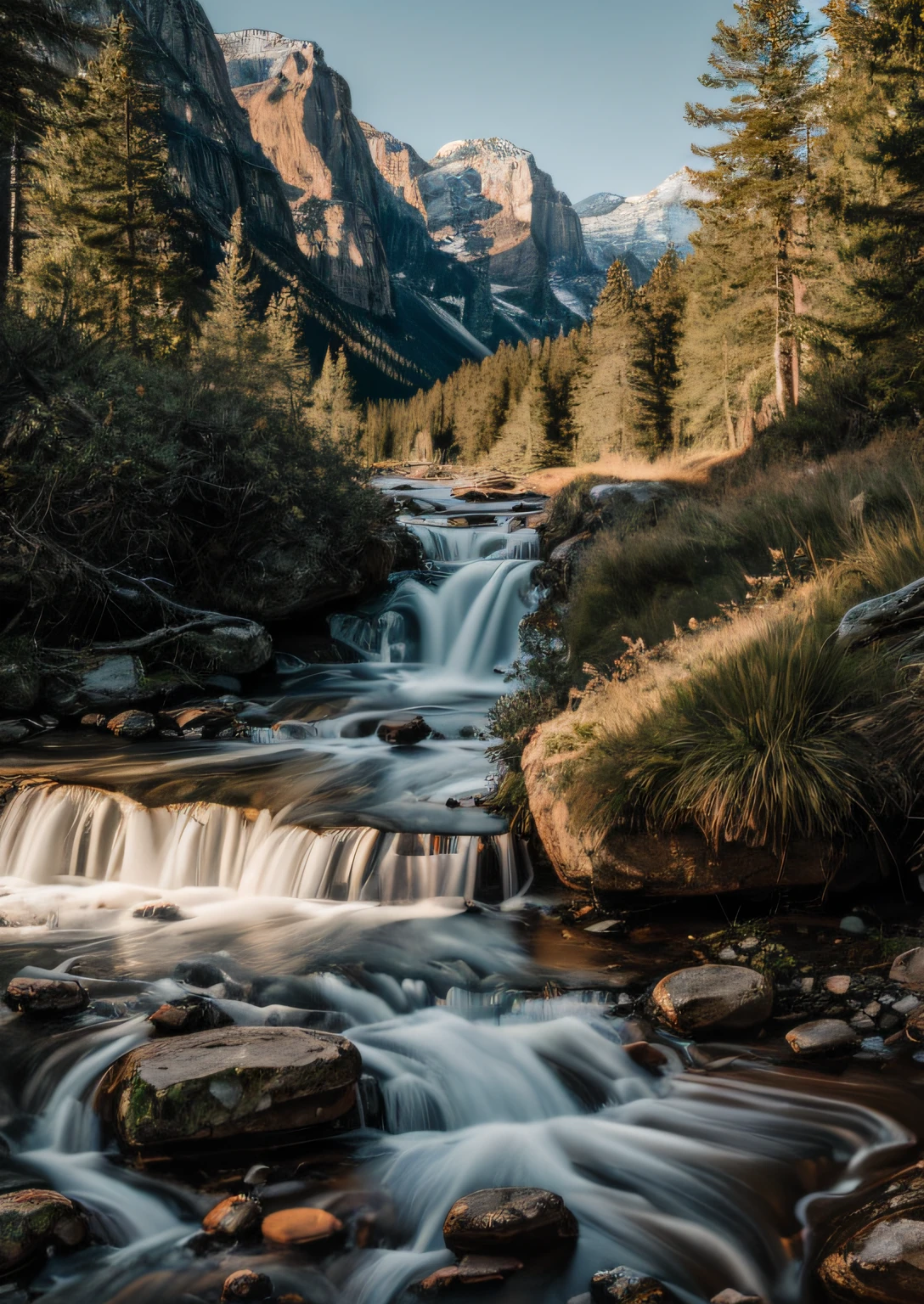 RAW photo of a landscape, small details, photorealistic, ultra-realistic photo, 8k uhd, dslr, soft lighting, high quality, film grain, Fujifilm XT3, (masterpiece)