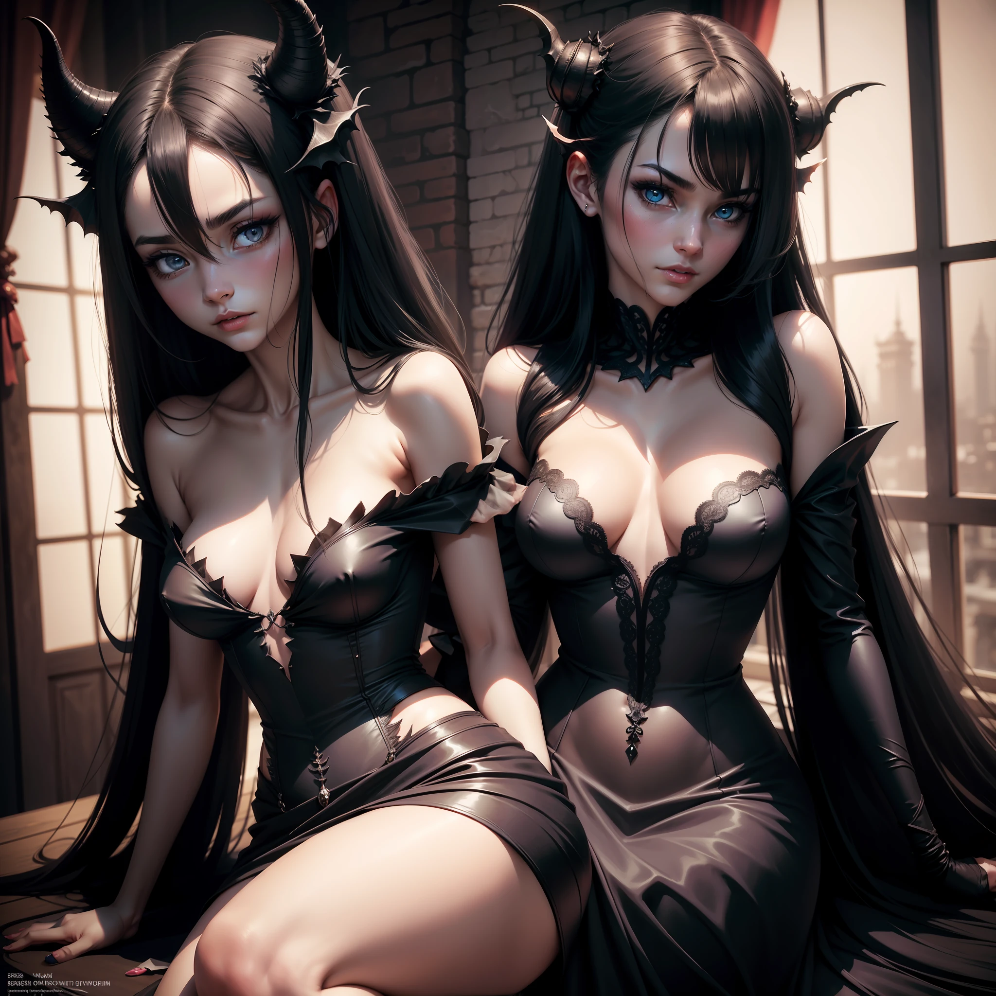 succubus,gwyn,Spider monsters,Monster Girl,Monster Girl,Raised sexy,dangers,enchanted,Arulin, ((Blushing)) ((embarressed)) , Waist up, absurderes, Long thin and straight hair, Dynamic pose, model shoot:photoshoot, HD, High contrast, Sharp Images, Masterpiece, Mouth closed, Balanced eyes, cg render, Small skull, Detailed collarbones, (Best quality details:1.2),Realistic,8K is super delicate,High quality texture,Detailed texture,finely detailed,High detail,Extremely detailed CG,Highqualityshadow,Beautiful face,Detailed beautiful delicate eyes, degrees of freedom, Beutiful women,Smaller breasts, Tall, The background is blurred out, Black scruffy wedding dress,Beautiful face,Detailed beautiful delicate eyes, degrees of freedom, Beutiful women,