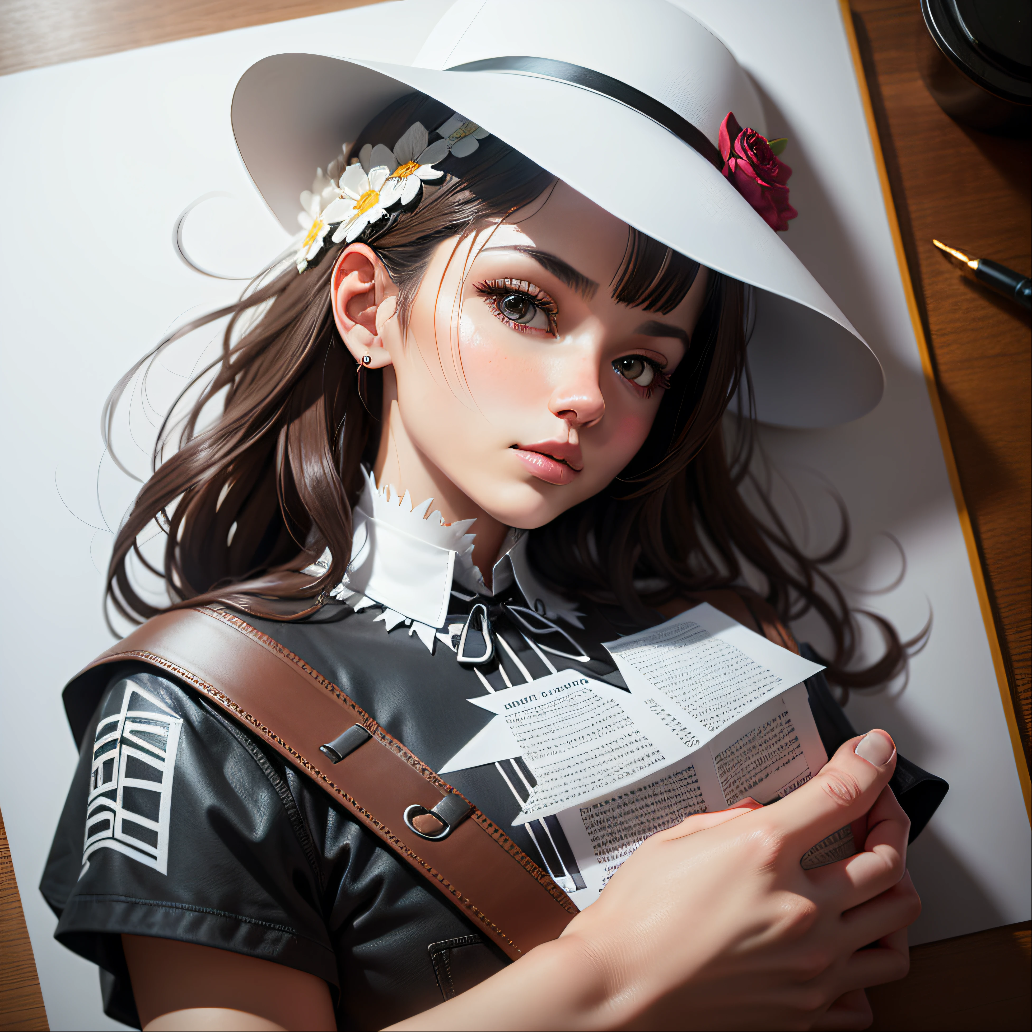 (((tmasterpiece))),best qualtiy,illustratio,mike,paper_cut,