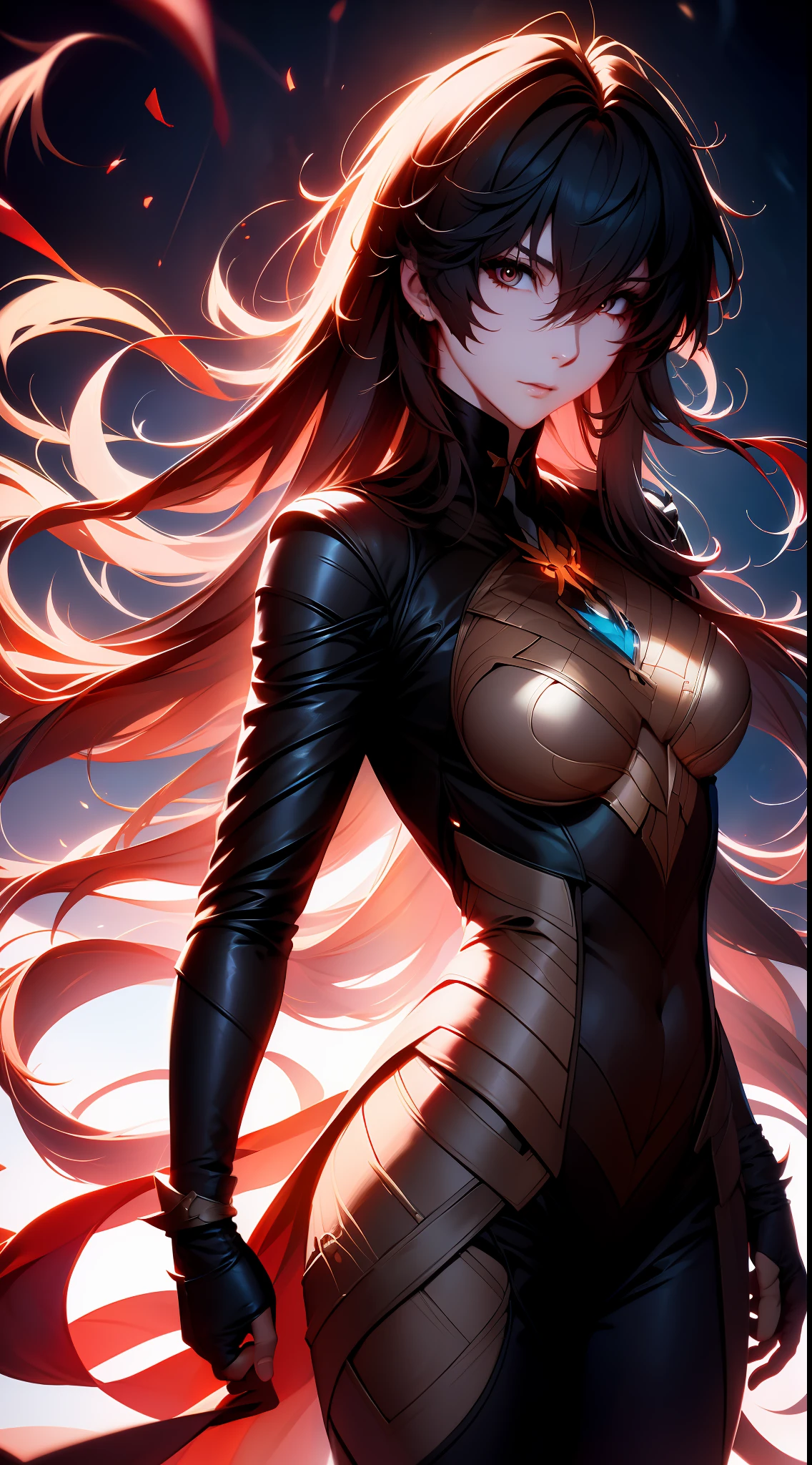 soft brush, (Digital painting:1.2), Phoenix Firebird close-up, (Black background), By Artgerm, concept-art, (连贯: 1.3), trending on artstationh, Photoshop, Excellent composition, Cinematic atmosphere, Dynamic cinematic lighting, Aesthetic, very inspirational, arthouse