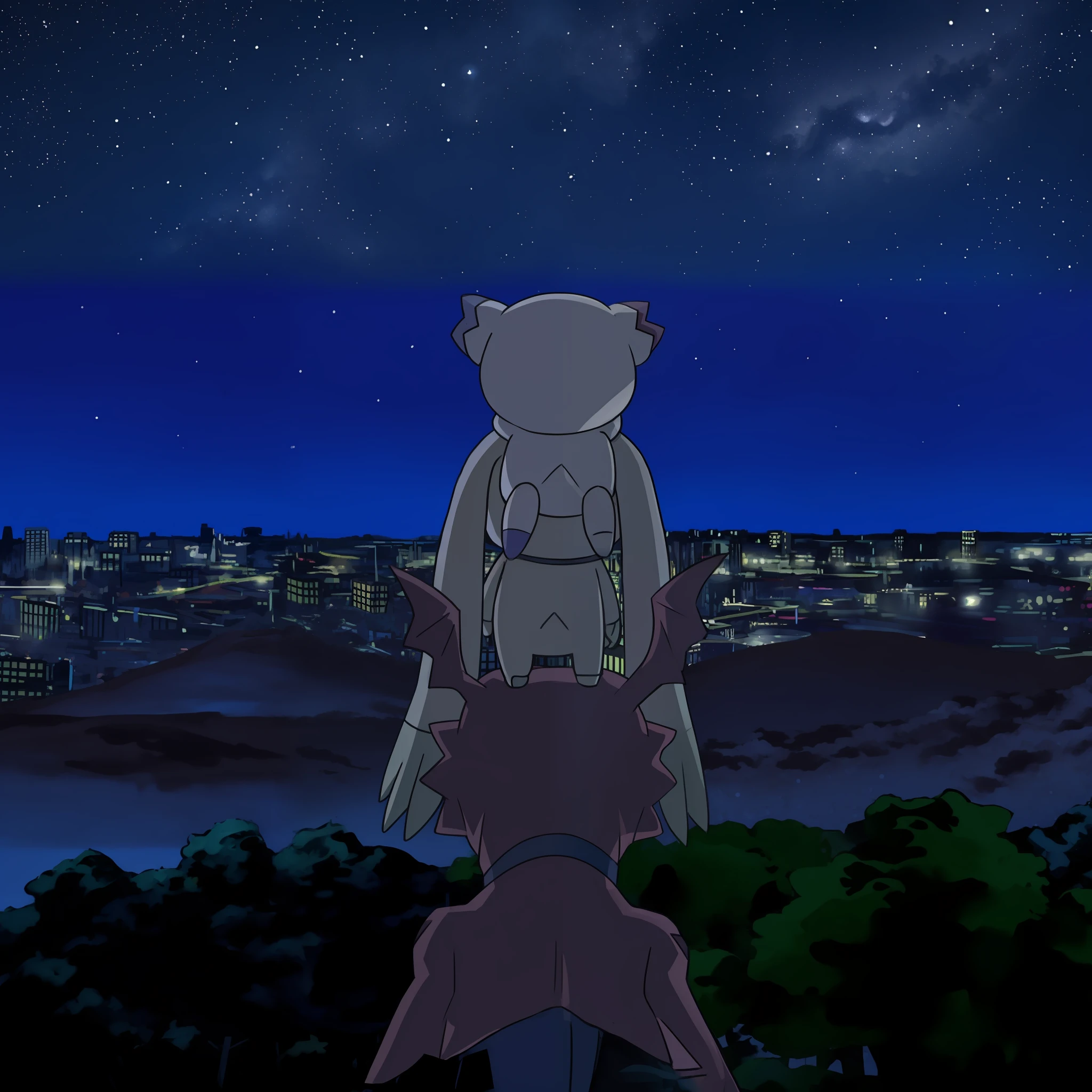 Night sky full of stars
