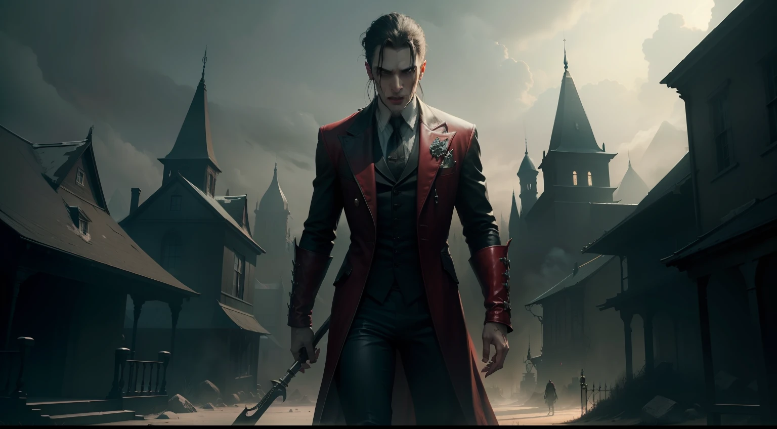 vampire, wallpaper landscape horror, game, video game, 4k, 1920 x 1080