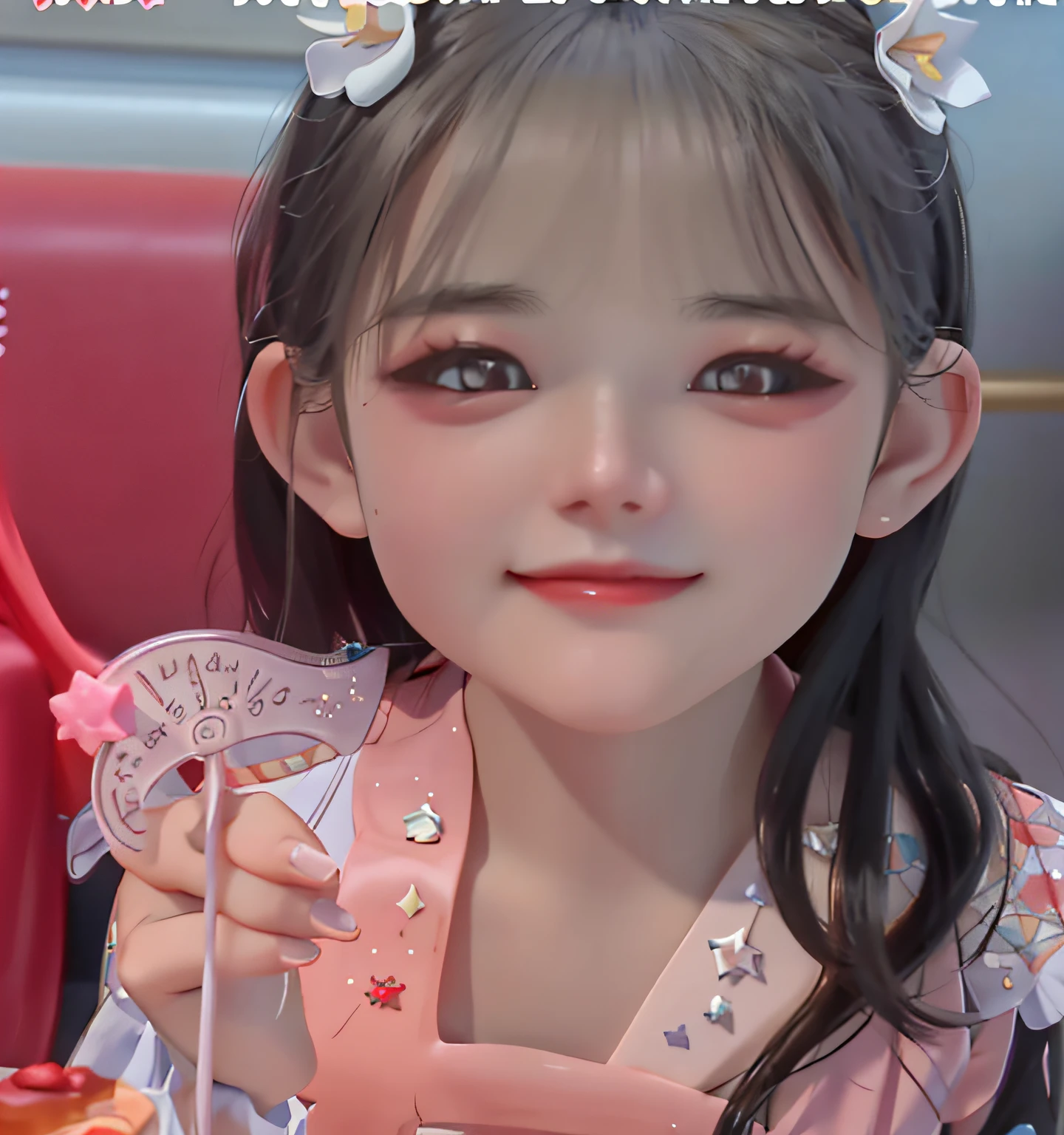 There was a sitting down to eat cake, She has a cute face, ruan jia beautiful!, she has a cute expressive face, Young and cute face, yanjun cheng, wan adorable korean face, Chinese girl, Cute little girlncess, Cute young girl, she has a distant expression, her face looks like an orchid