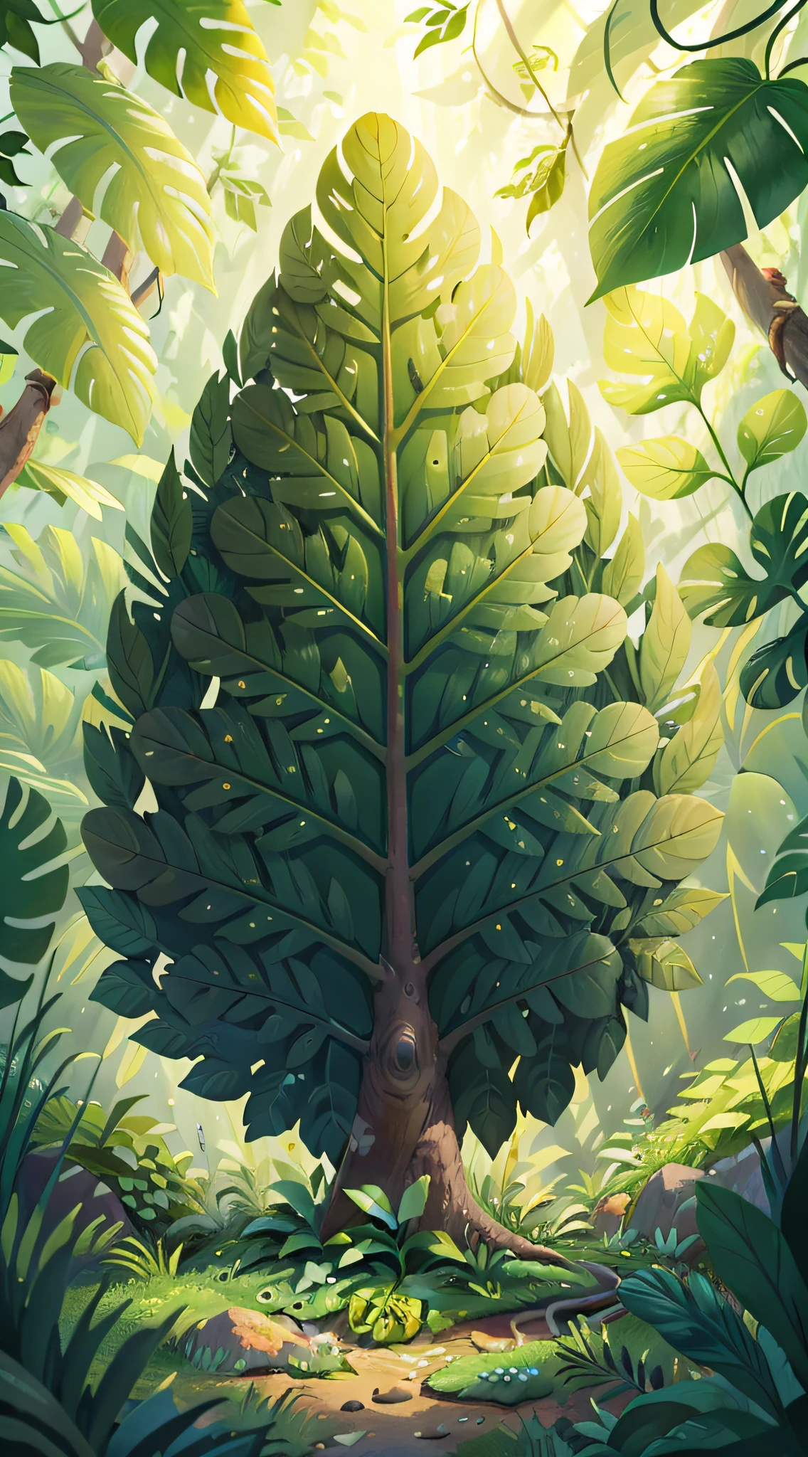 foliage，Large leaves