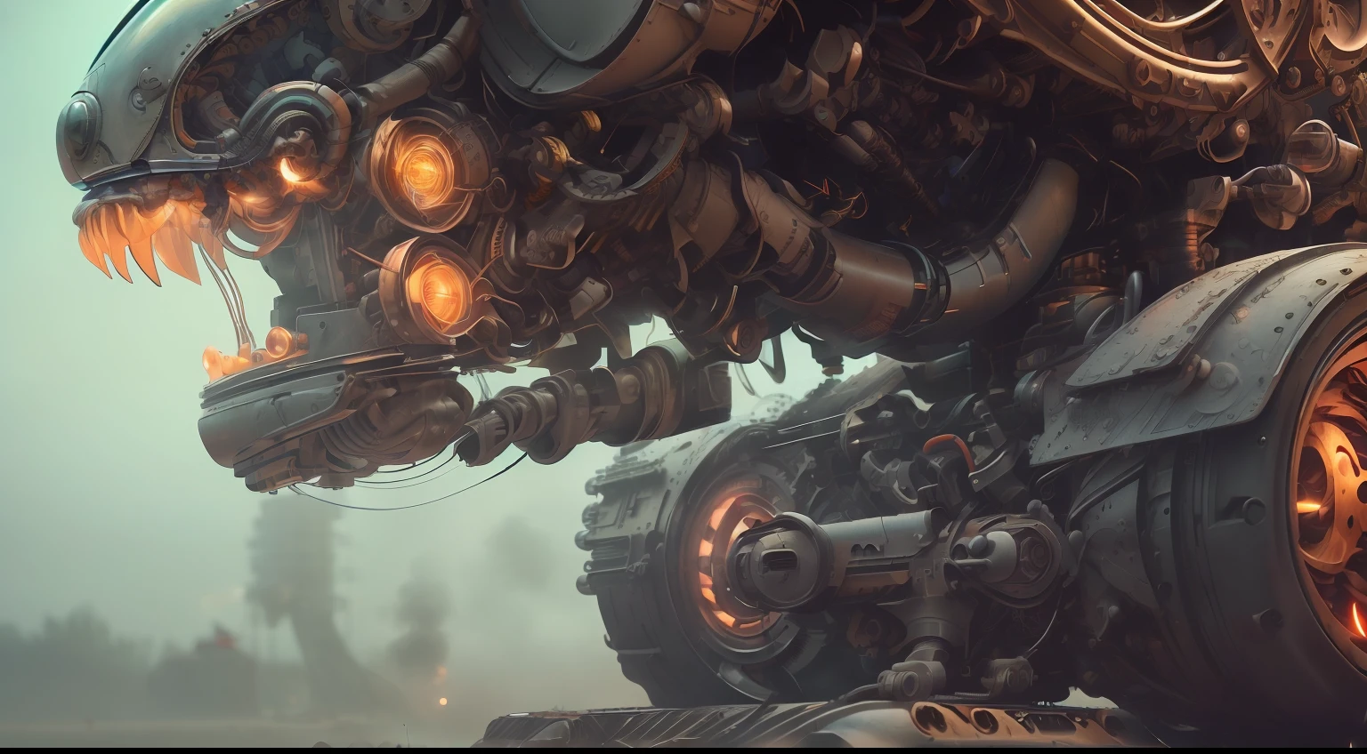 (masterpiece, top quality, best quality, official art, beautiful and aesthetic:1.2), (1girl), cyborg, robot wing, two wing, dreadlock hair, extreme detailed,colorful,highest detailed ((ultra-detailed)), (highly detailed CG illustration), ((an extremely delicate and beautiful)),(from side),cinematic light,((1mechanical girl)),solo,full body,(machine made joints:1.2),((machanical limbs)),(blood vessels connected to tubes),(mechanical vertebra attaching to back),((mechanical cervial attaching to neck)),(sitting),expressionless,(wires and cables attaching to neck:1.2),(wires and cables on head:1.2)(character focus),science fiction,(blood:0),a close up symmetrical portrait of a cyberpunk gangster, biomechanical, mshn robot, splashes of orange red, hyper realistic, intricate design, (insanely detailed:1.4), (extremely fine details:1.35), Extremely sharp lines, steel, cinematic lighting, Photorealistic, (best quality, high quality, absurdres, intricate detail, masterpiece, cinematic), highly detailed, motion blur, film grain, noise, lens effects, cyberpunk art, les automatistes, raw photo of detailed skin, clear face
