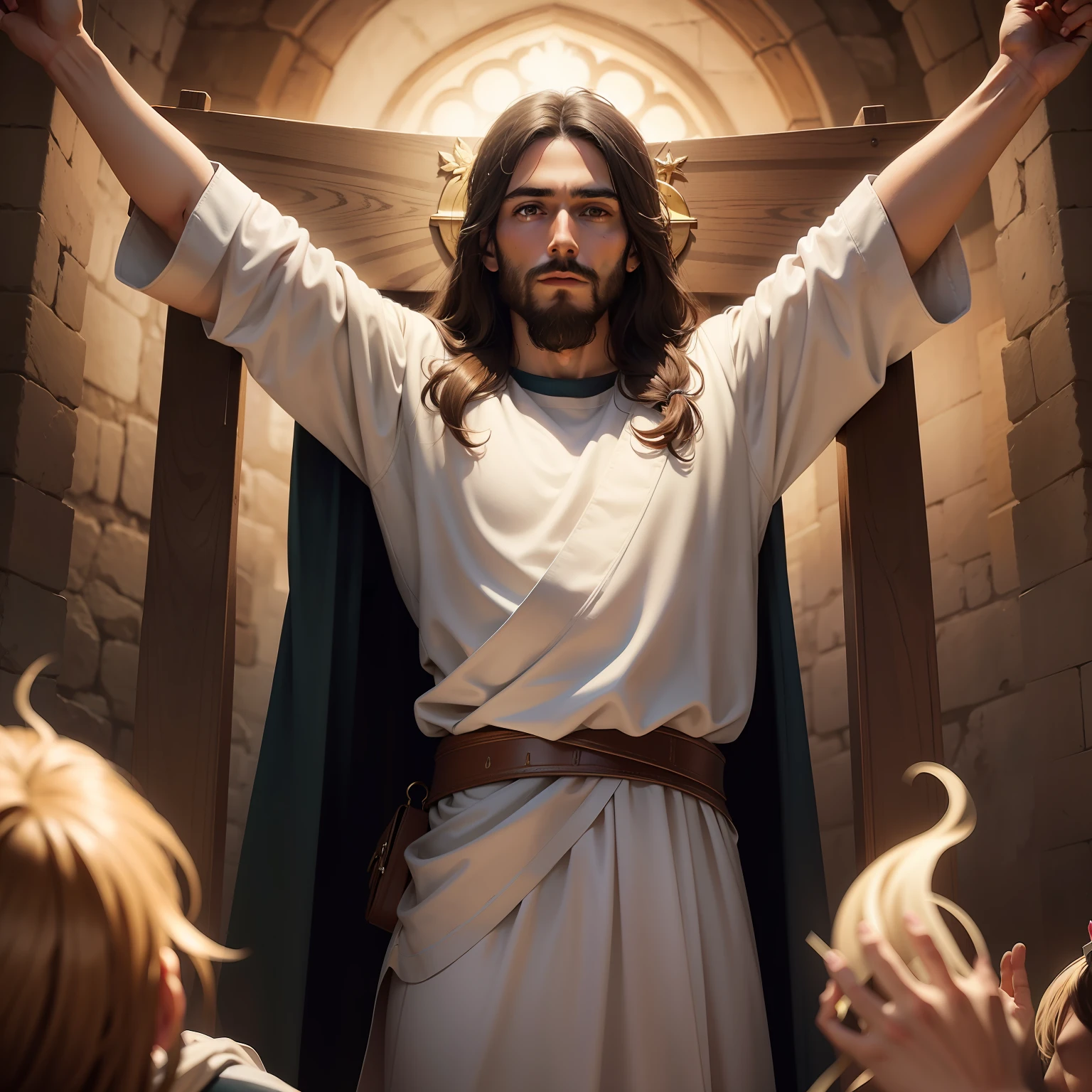 jesus cristo glorificado