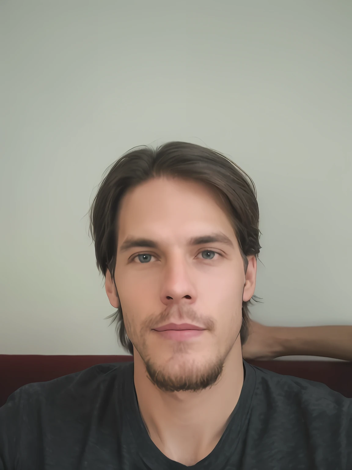 there is a man with a beard and a gray shirt, em torno de 1 9 anos, Streamer do Twitch / Jogador Ludwig, com uma barba pequena, Michal, Retrato de Jerma985, 3 2 anos, 2 8 anos, 2 7 anos, cerca de 3 5 anos, (38 9anos), imagem de qualidade muito baixa