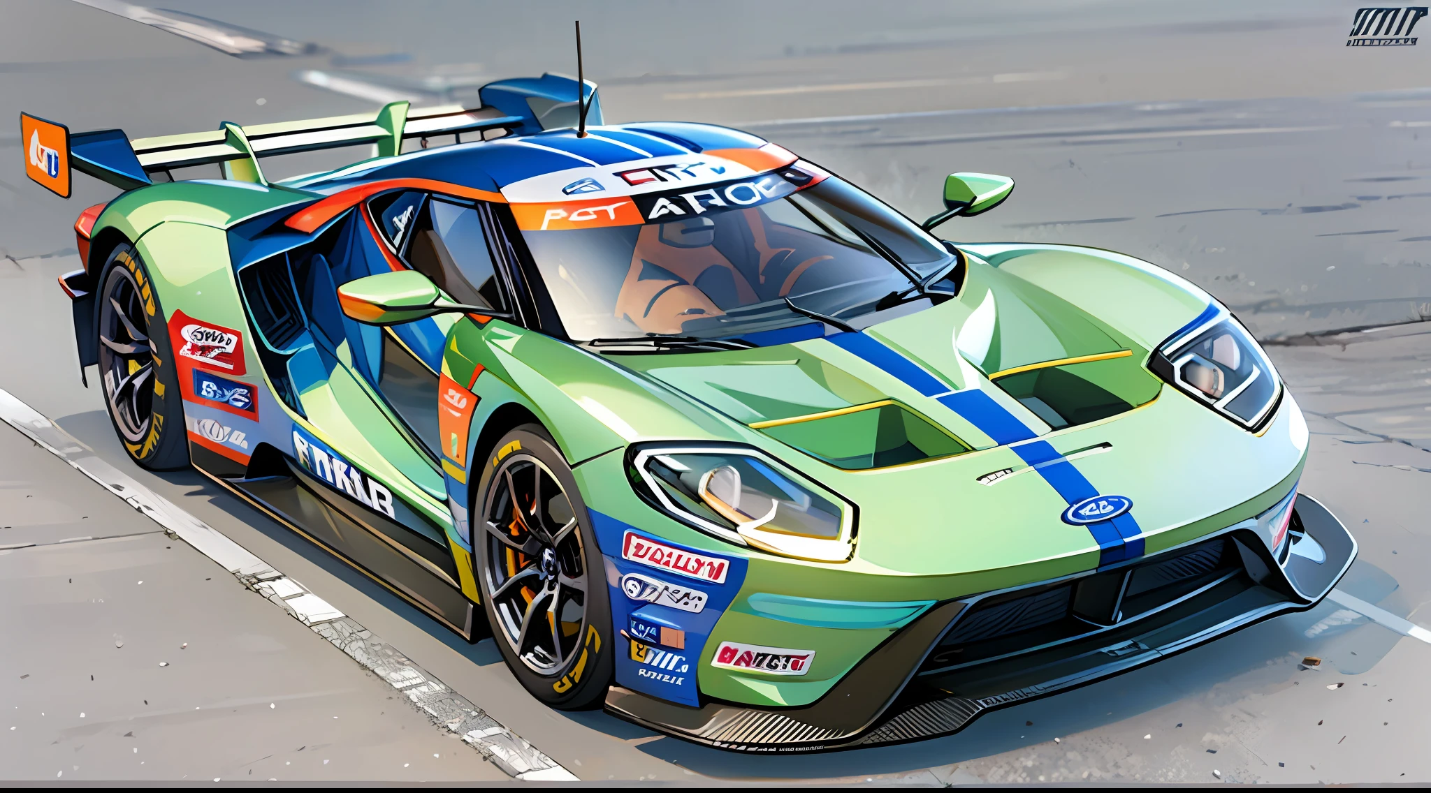 Ford GT 2017, LMP1