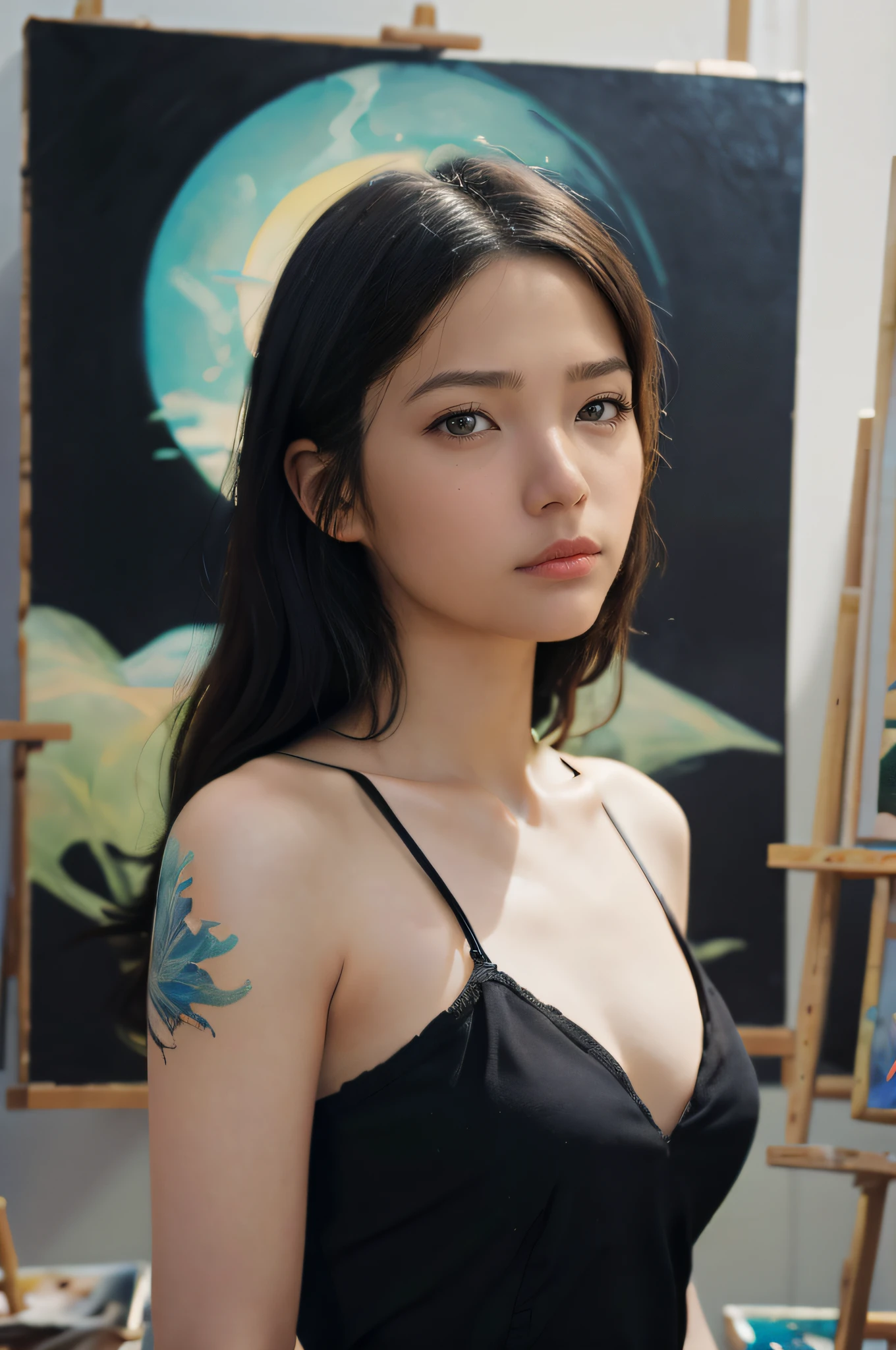 ；the face