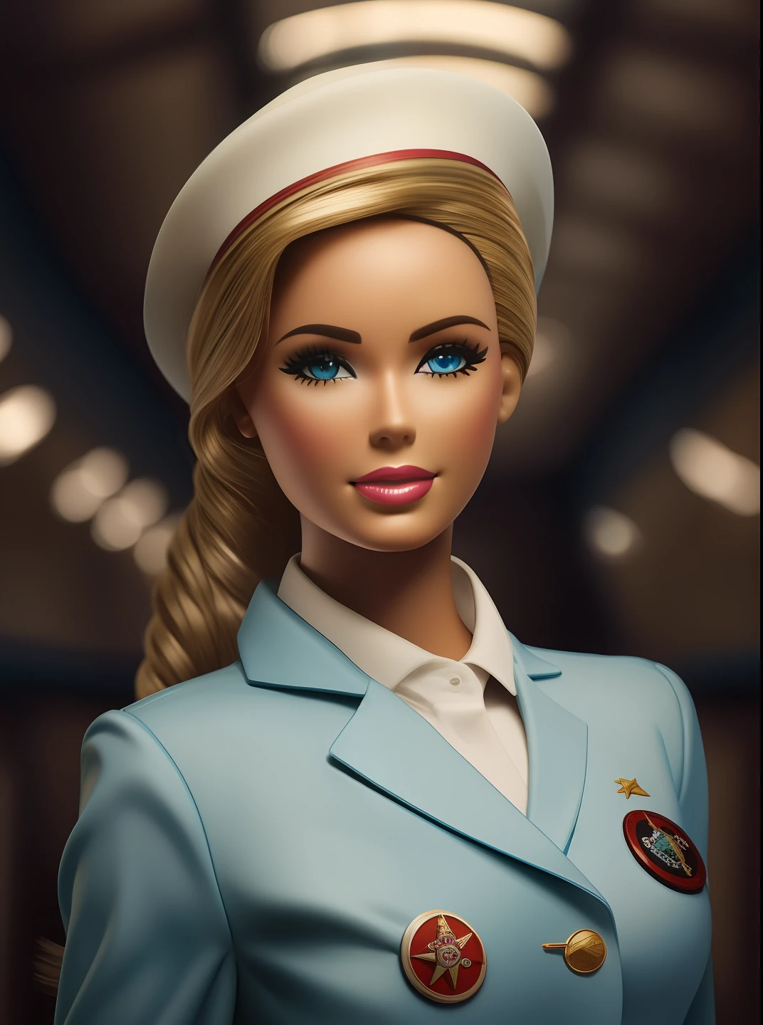 Fotografia realista Barbie