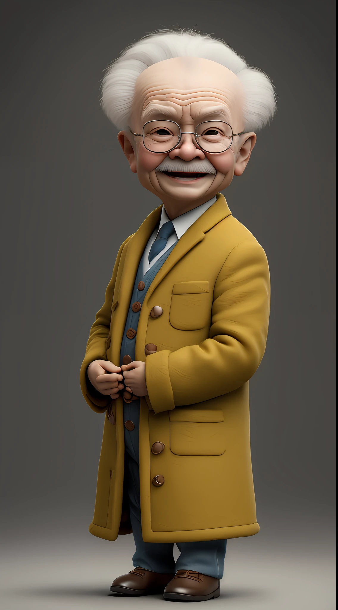 tmasterpiece, 1 Chinese elder, (high detal:1 1), Rough face, Natural skin, high qulity, NSFW, beautidful eyes, (Detailed face and eyes), Lamp film photography, sharp fokus, contrasty lighting, Delicate skin, High resolution 8K, insanely details, realisticlying, professional photoshooting, 8K UHD, SLR camera, softlighting, high high quality, filmgrain, Fujifilm XT3,looks happy cartoon characters