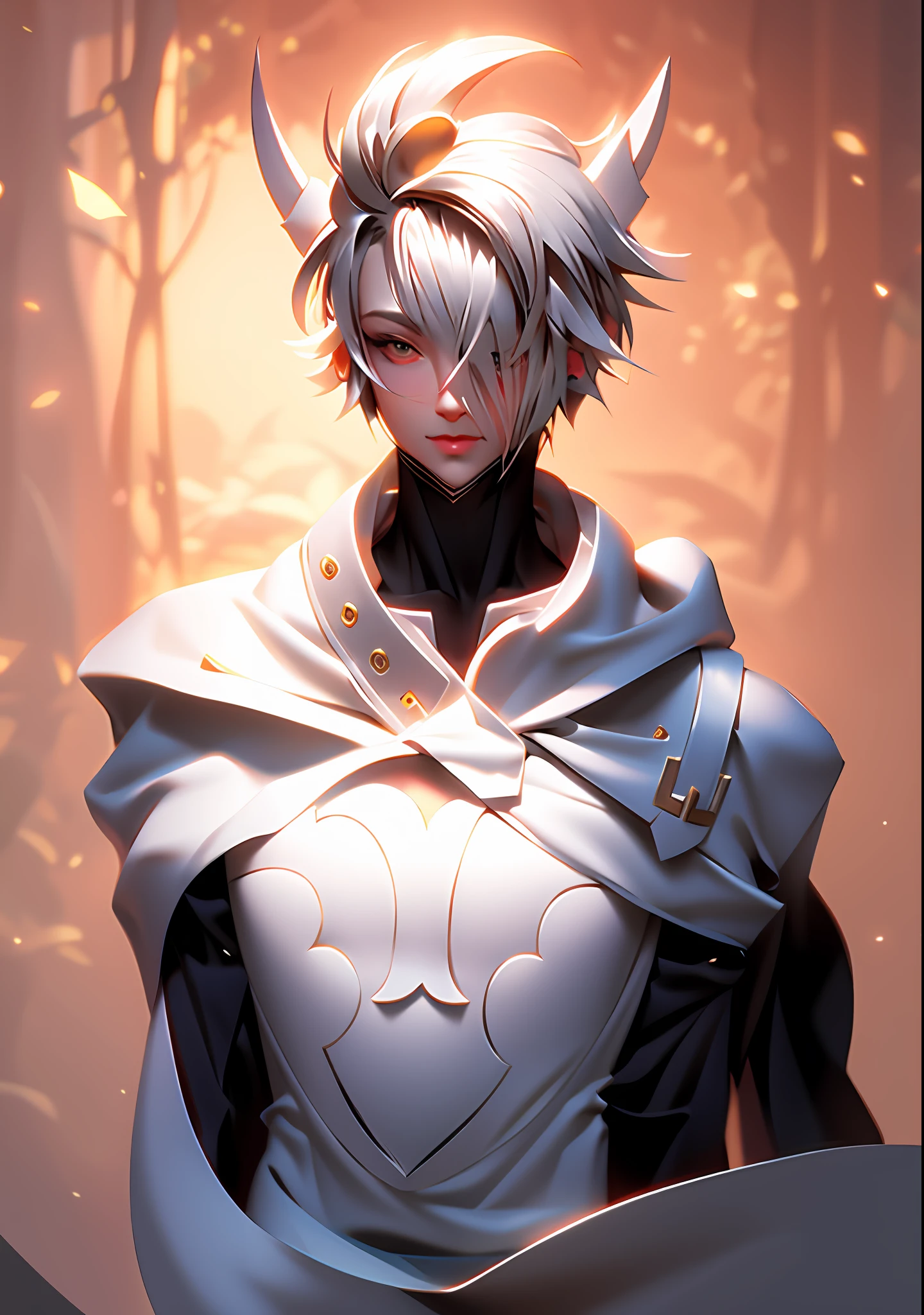 a drawing of a man with horns and a cape, clean lineart, perfect lineart, bold lineart, intense line art, sharp lineart, thick lineart, thick black lineart, clean anime outlines, lineart, simple lineart, extremely fine ink lineart, lineart behance hd, line art!!, beautiful androgynous prince,, beautiful line art, detailed manga style, extremely fine ink lineart,exquisite line art, perfect lineart,exquisite line art, exquisite digital illustration, detailed digital drawing,digital anime illustration, a beautiful artwork illustration, detailed matte fantasy portrait, beautiful line art, great digital art with details, goddess. extremely high detail, 4k detailed digital art, stunning digital illustration, digital fantasy illustration,((Best quality)), ((masterpiece)), (detailed:1.4), 3D, an image of a beautiful female,HDR (High Dynamic Range),Ray Tracing,NVIDIA RTX,Super-Resolution,Unreal 5,Subsurface scattering,PBR Texturing,Post-processing,Anisotropic Filtering,Depth-of-field,Maximum clarity and sharpness,Multi-layered textures,Albedo and Specular maps,Surface shading,Accurate simulation of light-material interaction,Perfect proportions,Octane Render, Two-tone lighting,Wide aperture,Low ISO,White balance,Rule of thirds,8K RAW,subsurface scattering, best ratio of four fingers and one thumb