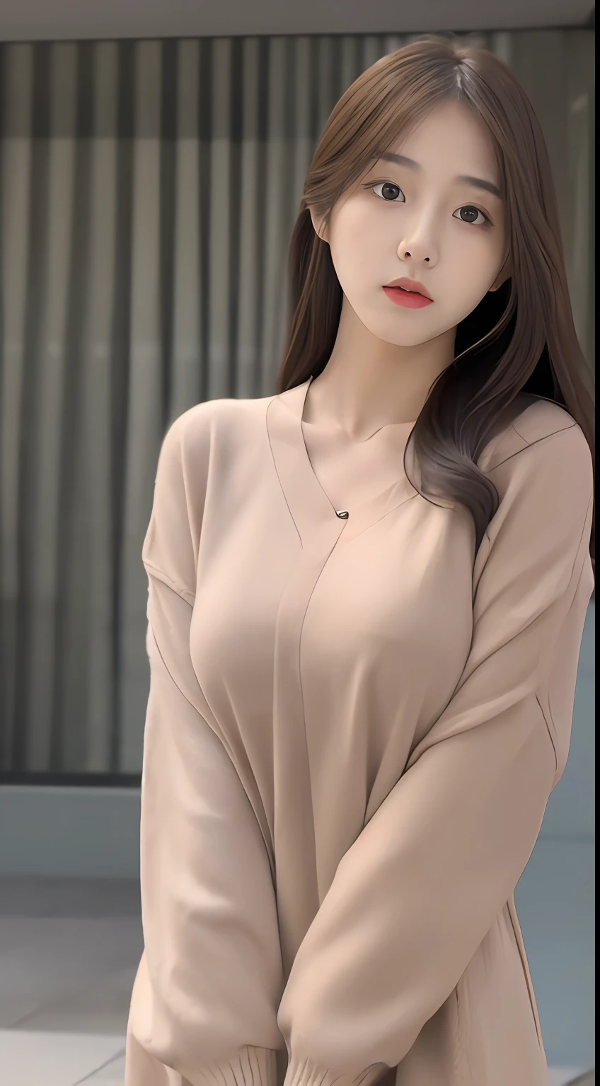((Bestquality)), ((a masterpiece)), (specifics:1.4 pcs), 3D, A beautiful image of a Korean girl,HDR(High Dynamic Range),Ray traced,nvidia RTX,Hyper-Resolution,unreal 5,Subsurface scattering、PBR Texture、postprocessed、Anisotropic Filtering、Depth of field、Maximum clarity and clarity、Over-layer Textures、Albedo And Specular Maps、Surface Coloring、Mitsu-Accurate simulation of material interactions、Perfect Proportions、Octane render、Two-color light、large aperture、low ISO、white balance、Rule of Thirds、8K RAW,realistic detailed eyes, natural skin texture, realistic face details, korean girl, Asian girl with long hair, korean woman, The chest is super big,The chest is full of elasticity,Chest firm,The buttocks are round and upturned, Young cute Korean face