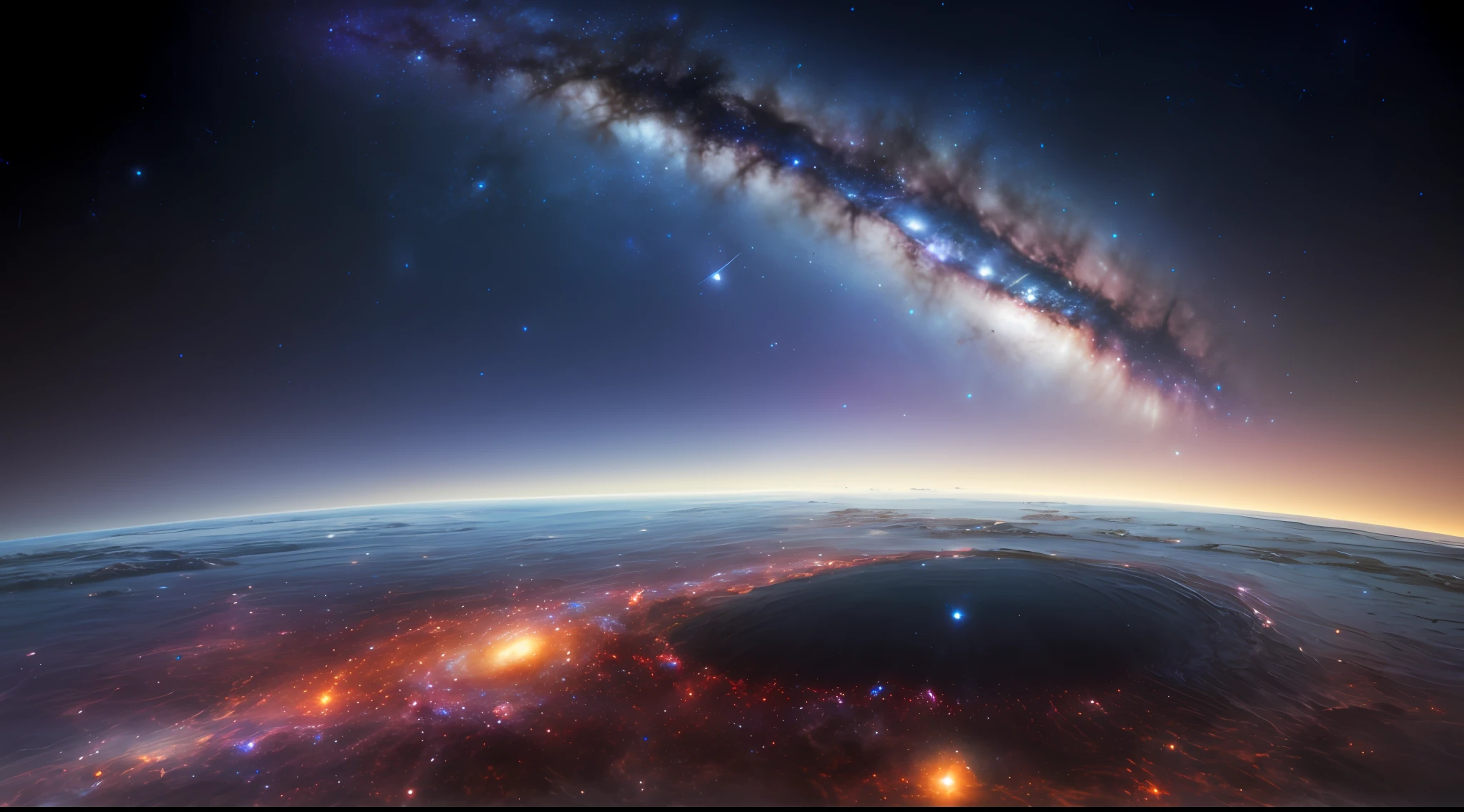 masterpiece, best quality, high quality, extremely detailed CG unity 8k wallpaper, Depth of Field, HDR,,Photorealistic,extremely detailed, Intricate, High Detail, universe, space, galaxy, stars, planets, astronomy, cosmos, celestial, nebula, black hole, solar system, cosmic rays, supernova, deep space, astronomical objects